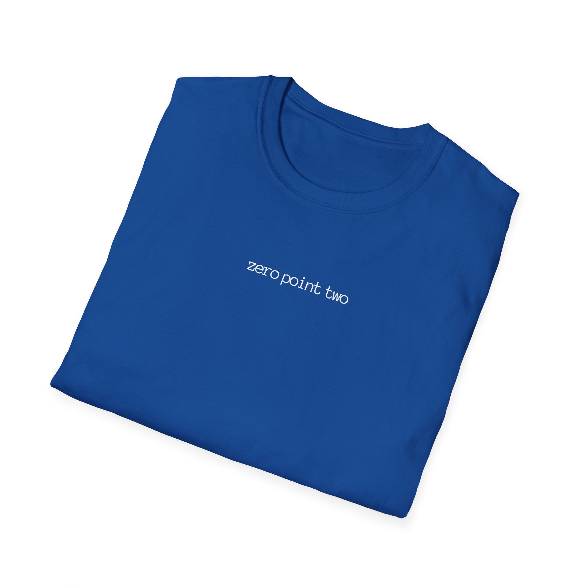 Zero Point Two T Shirt Soft Style 0.2 Jewish Identity Tee Shirt Adult Unisex Style