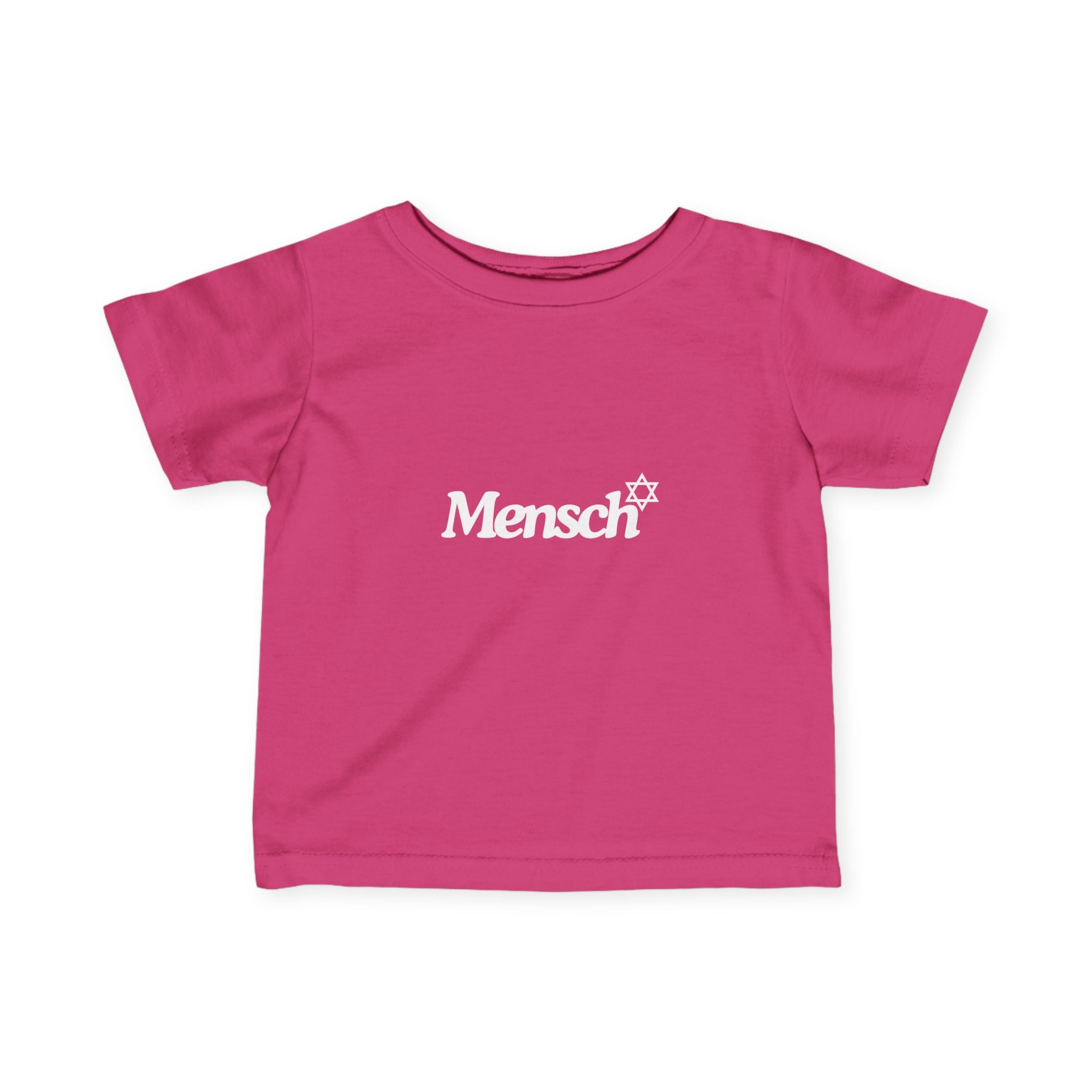 Mensch T-Shirt Toddler Tee, Jewish Baby ClothesMensch Lil Kids Tee Toddler Mensch Jewish Gift