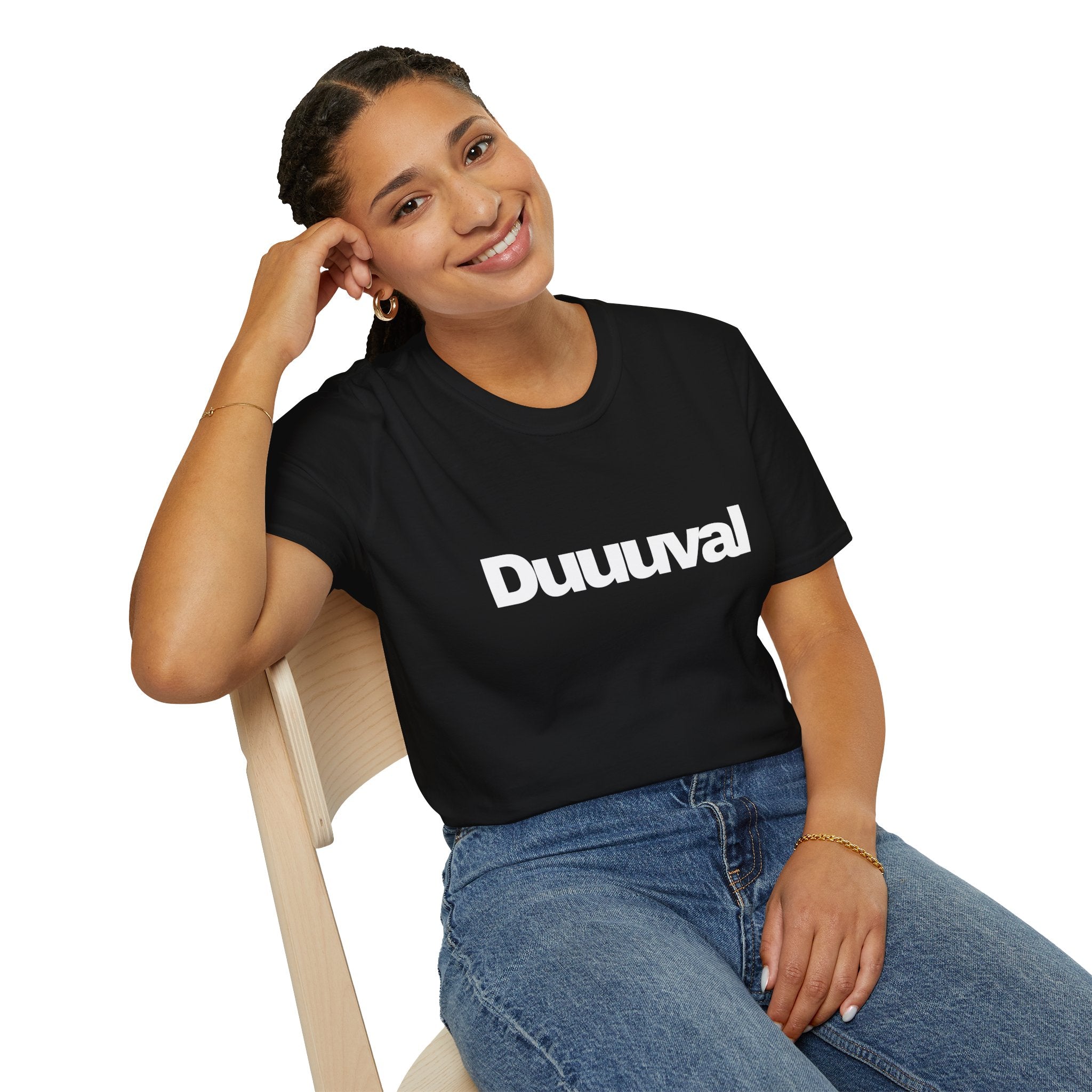 Duuuval Soft Tee with White Lettering Duval Show Your Love of the 904 in the Duuuval T-Shirt