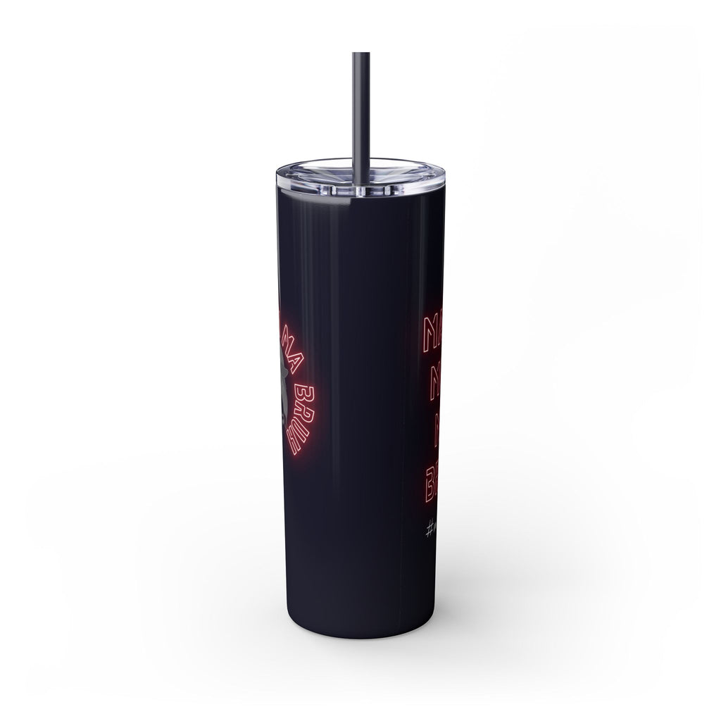 Mom Mama Ma Bruh Skinny Tumbler with Straw, 20oz