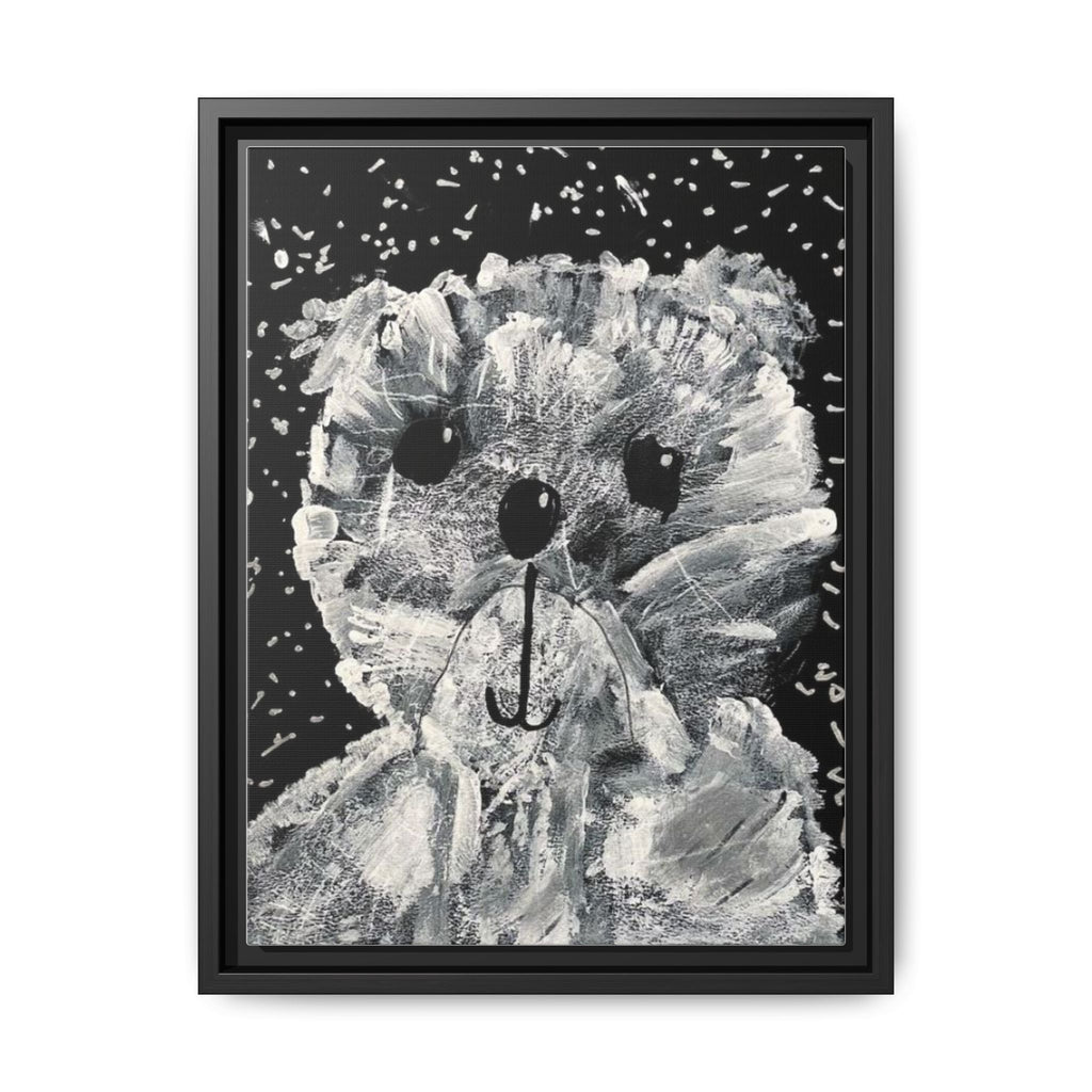 Theodore Roosevelt, Teddy Bear Matte Canvas, Framed Art by Jackson Smith