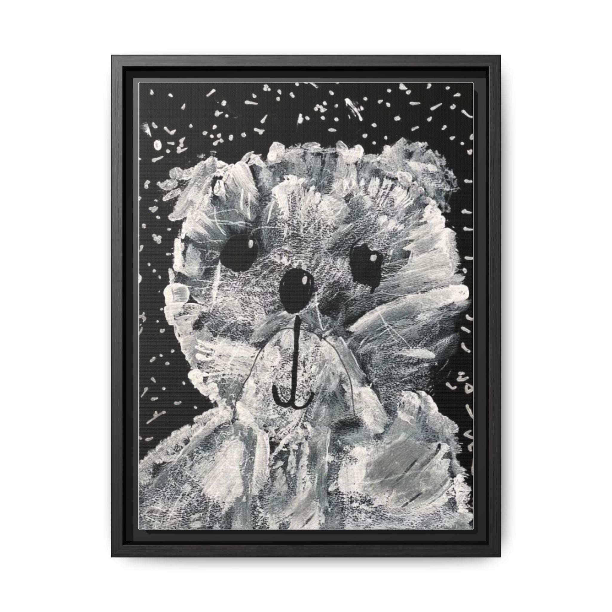 Theodore Roosevelt, Teddy Bear Matte Canvas, Framed Art by Jackson Smith