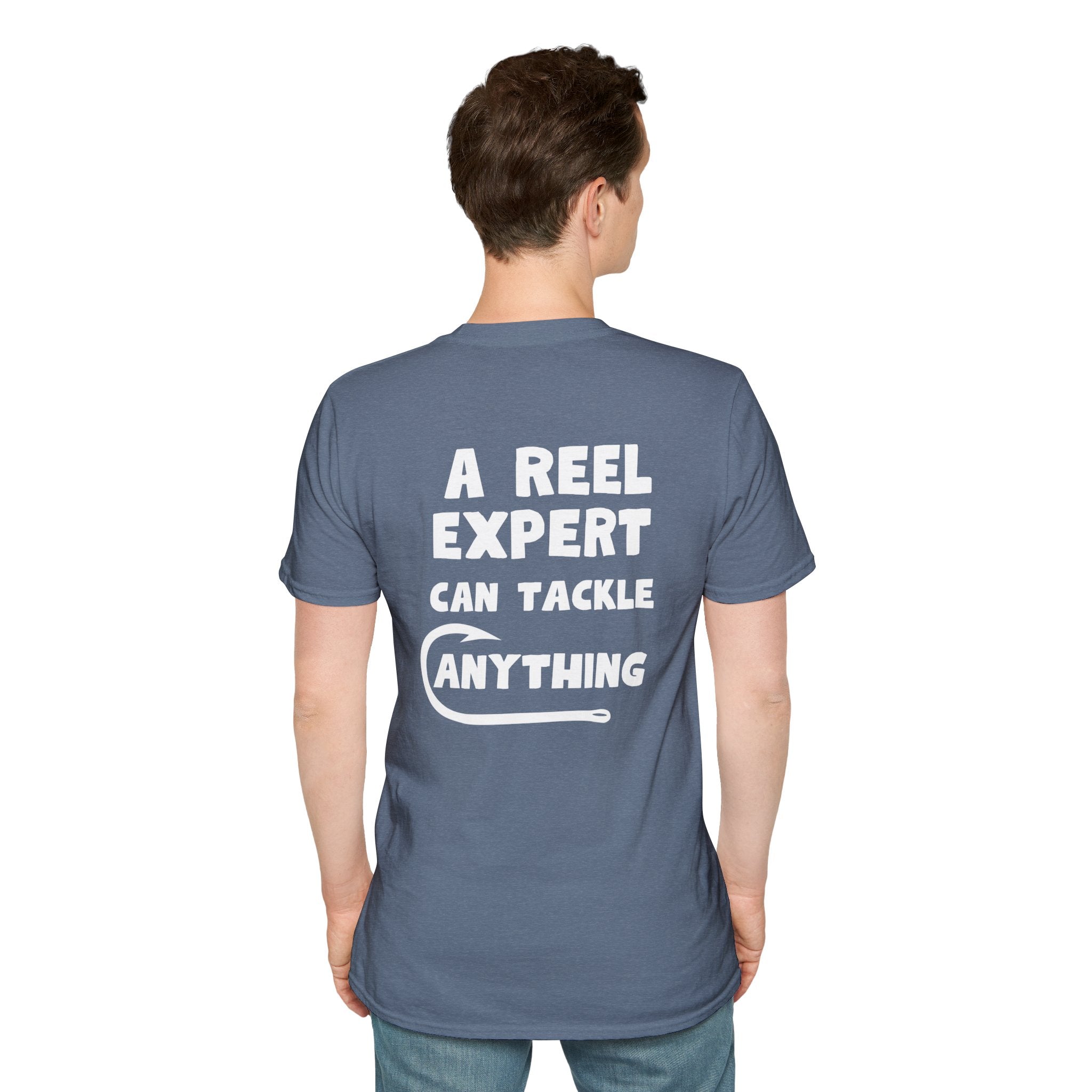 A Reel Expert Fishing Tee Unisex Softstyle T-Shirt