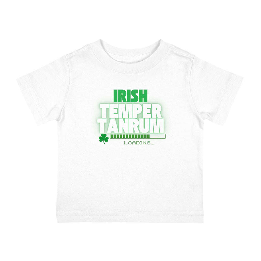 Irish Temper Tee Adorable Irish Temper Tantrum Baby Tee, Cute Infant Shirt, St. Patrick's Day Gift, Toddler T-Shirt, Playful Baby Clothing