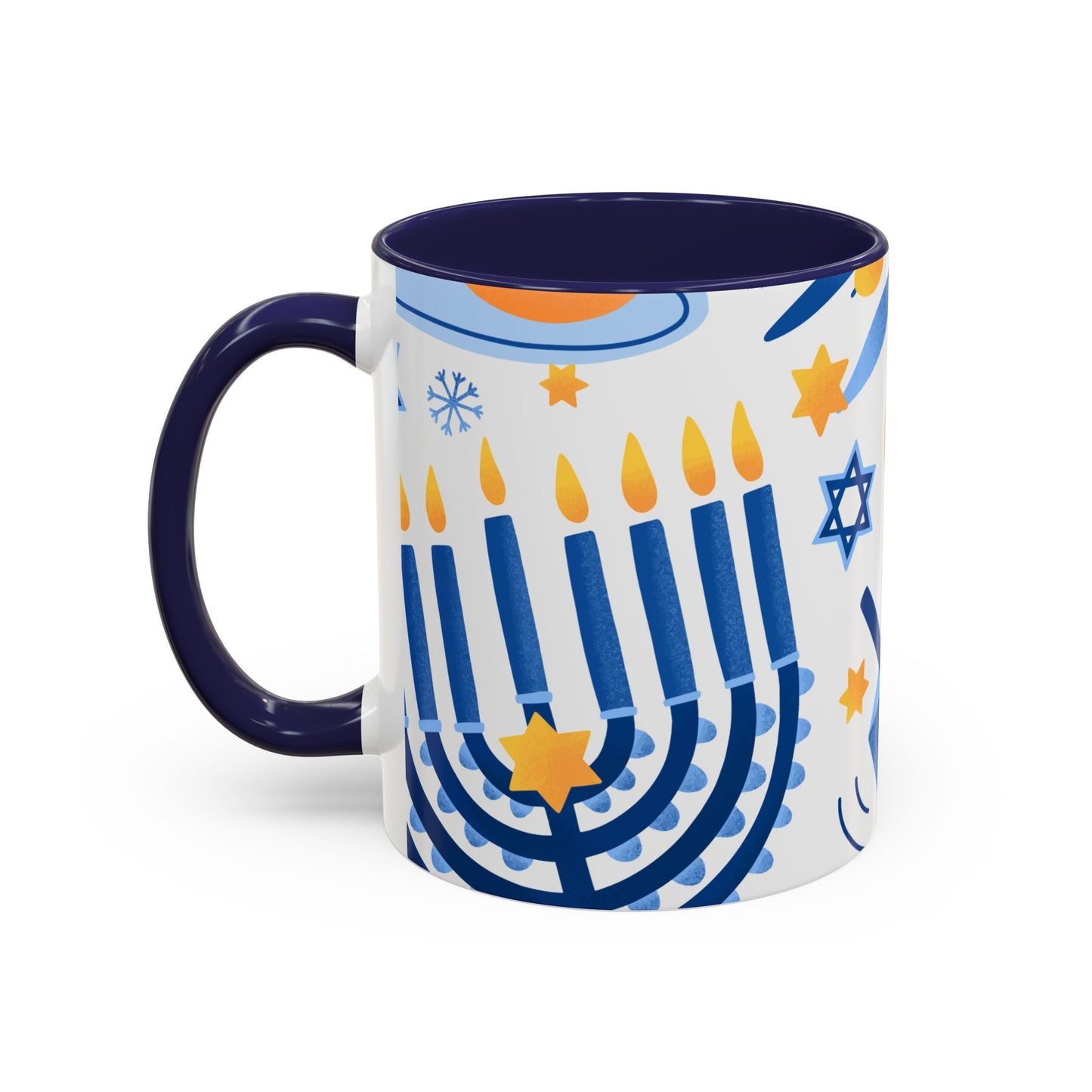 Bubbe's Hanukkah Accent Mug