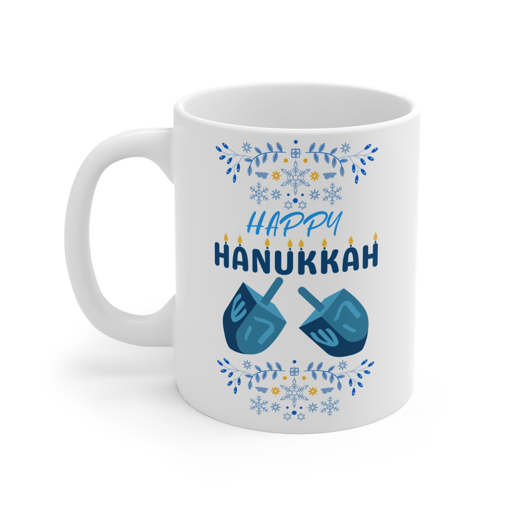 Happy Hanukkah Mug 11oz