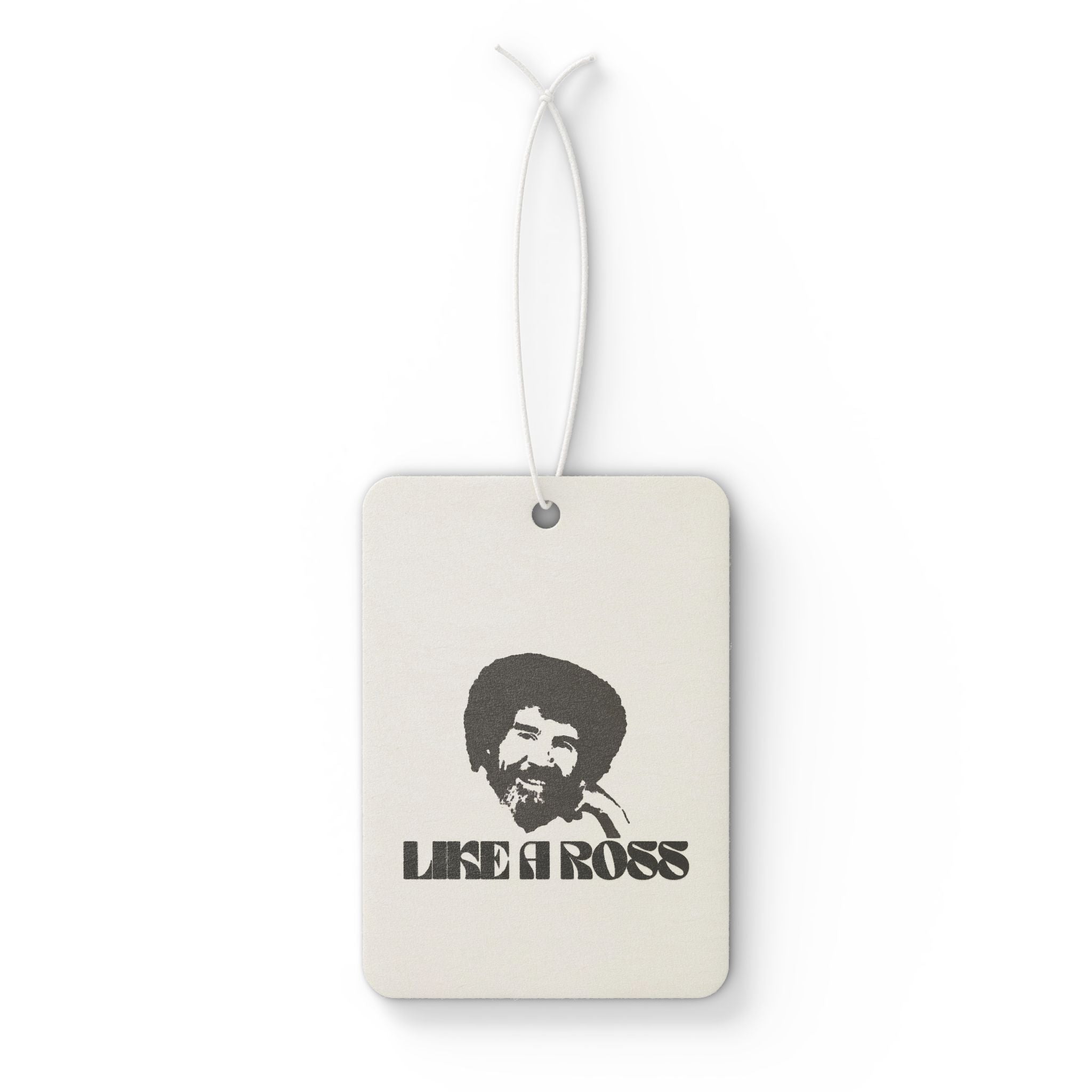 Bob Ross Car Air Freshener | Retro Car Decor, Gift for Artists, Unique Car Accessory, Bob Ross Lover Gift, Positive Vibes