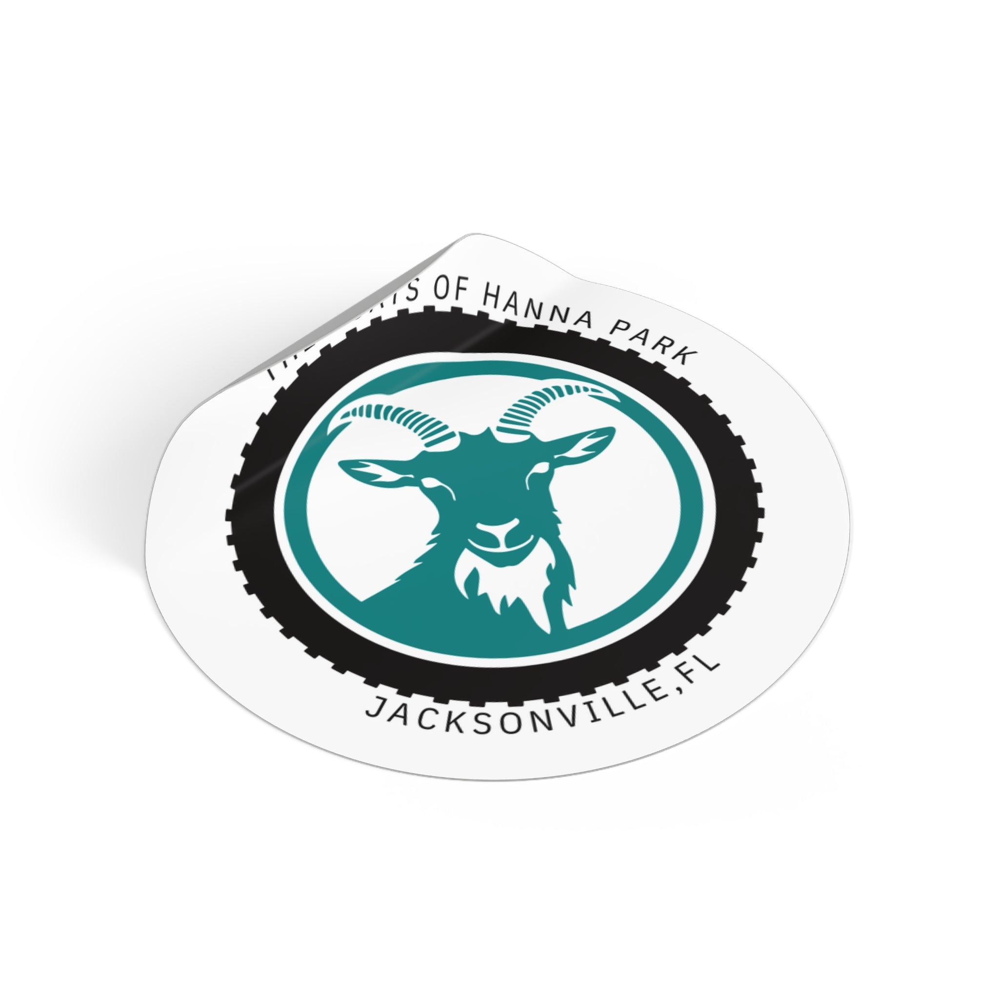 Goats of Hanna Round Vinyl Stickers