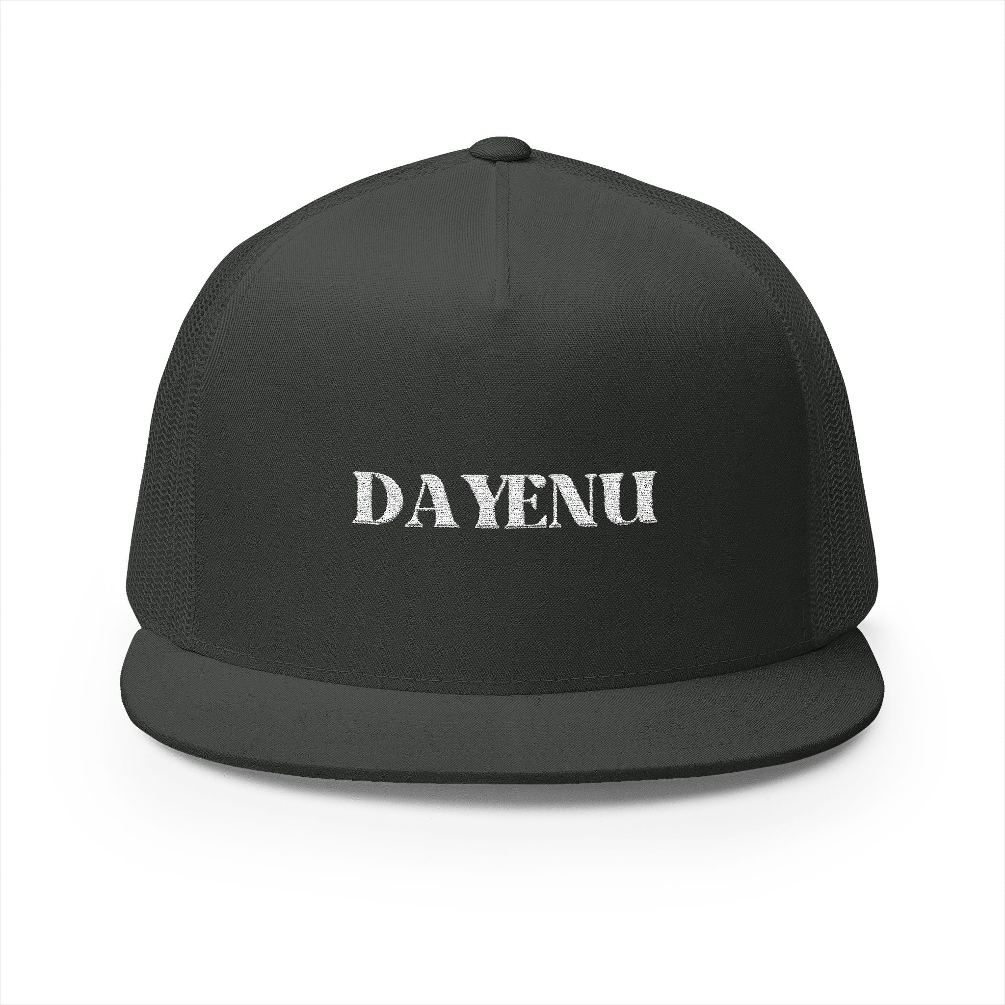 Dayenu Hat Embroidered 5 Panel Trucker Cap - Stylish DAYENU Hat Jewish Hat Jewish Gift