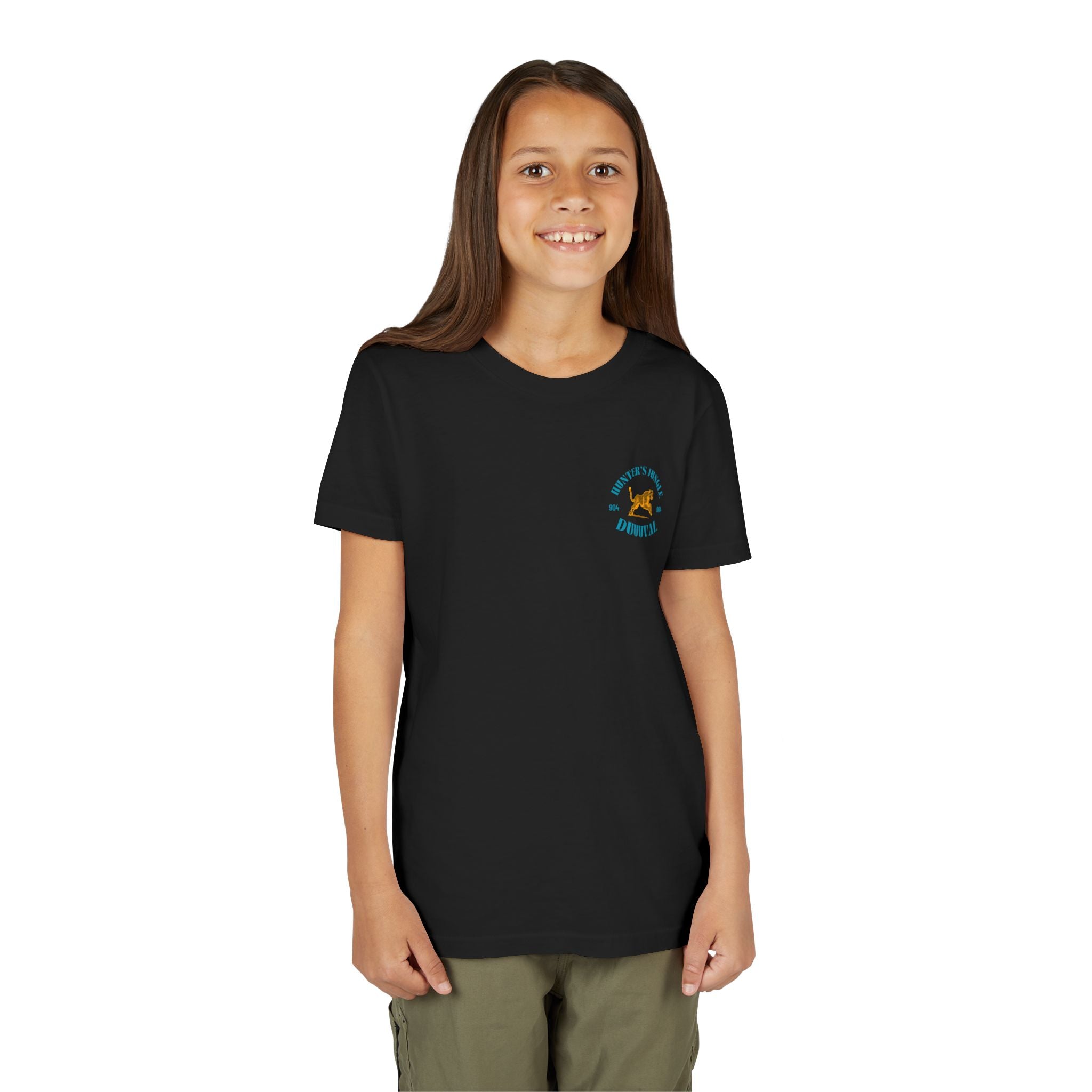 Travis Hunter Youth Short Sleeve Tee - 'The Hunt Is On' Jags Hunter Fan Wear TShirt Kids