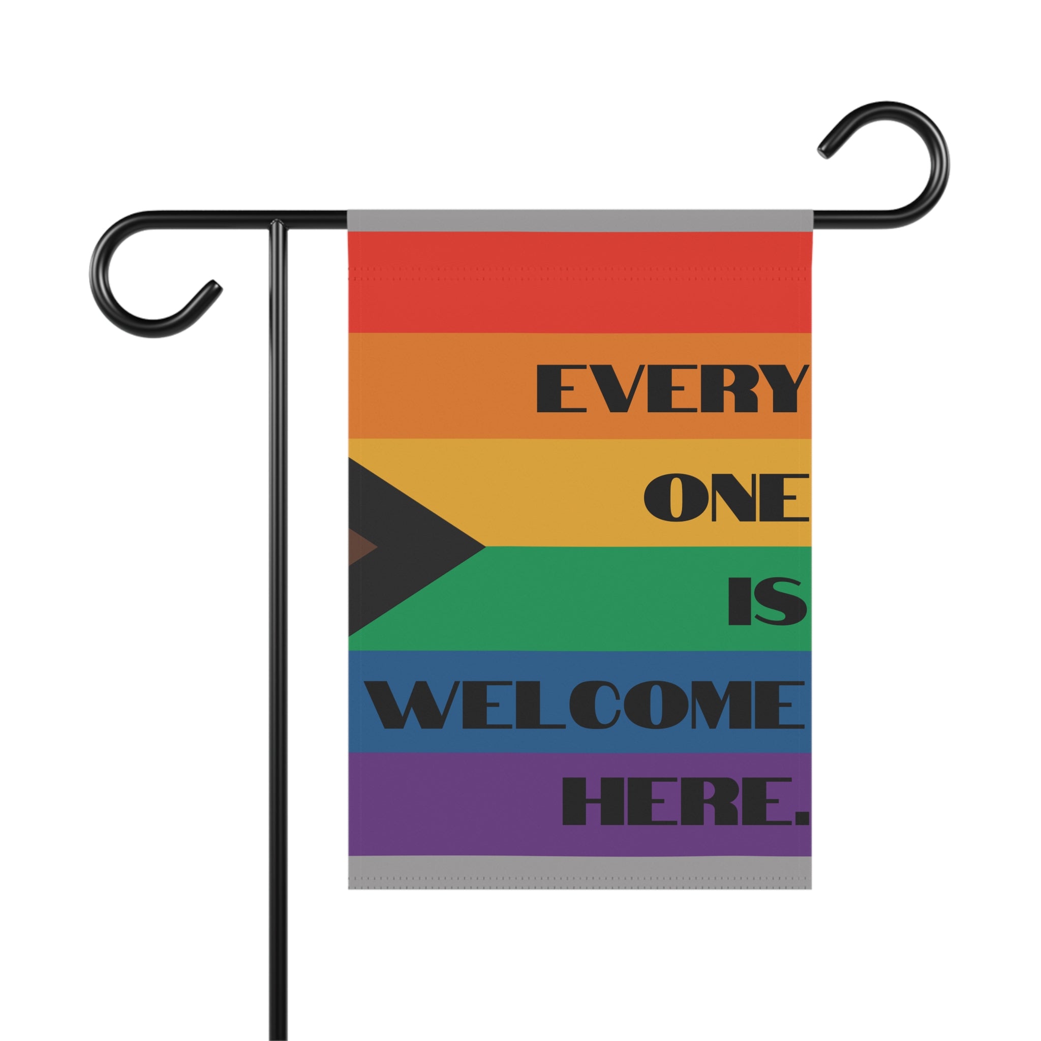 Welcome FLag 12 x 18 Everyone is Welcome Here Flag LGBTQIA+ All are welcome Liberal Flag