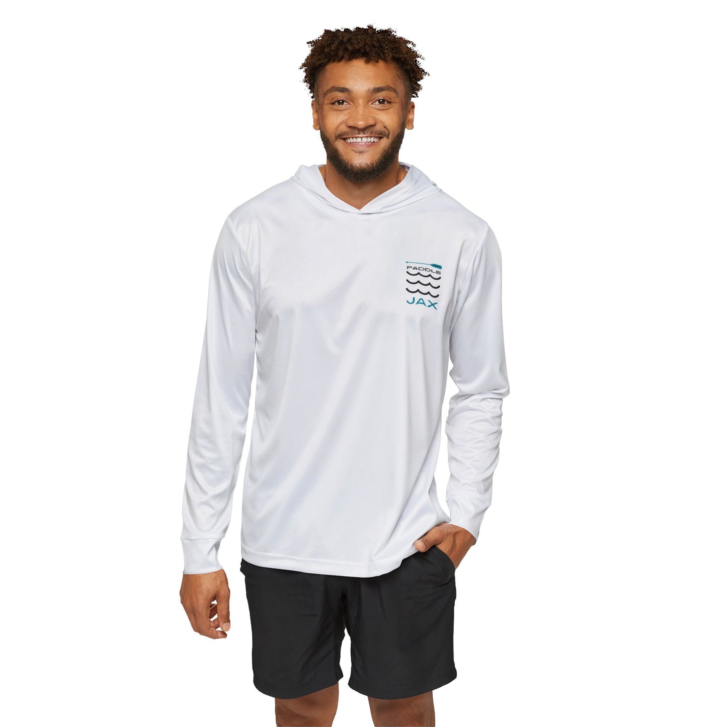 Men's Long sleeve UVA Protection Sun Shirt with Hood