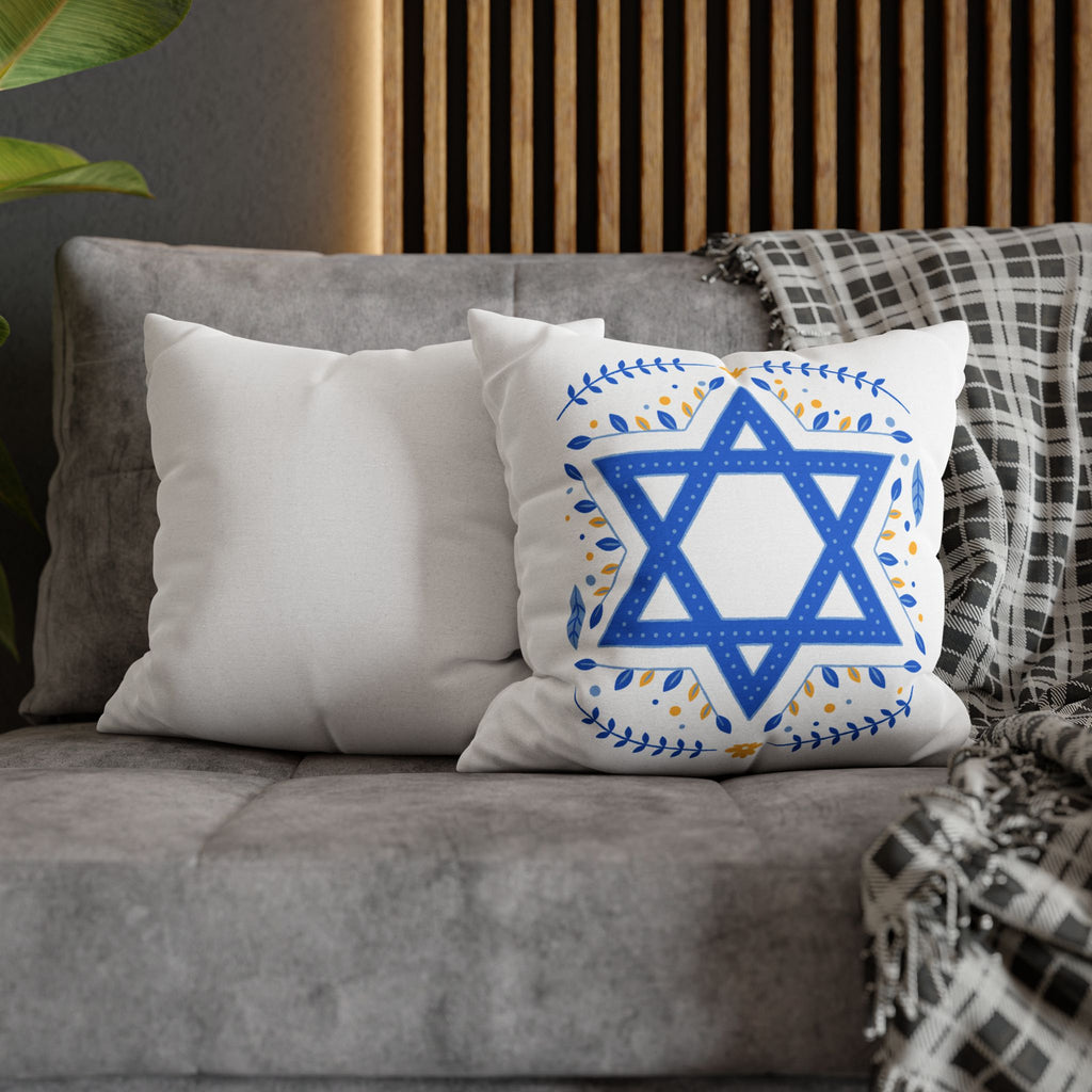 Hanukkah Square Pillowcase Hanukkah Decor Pillow Covers