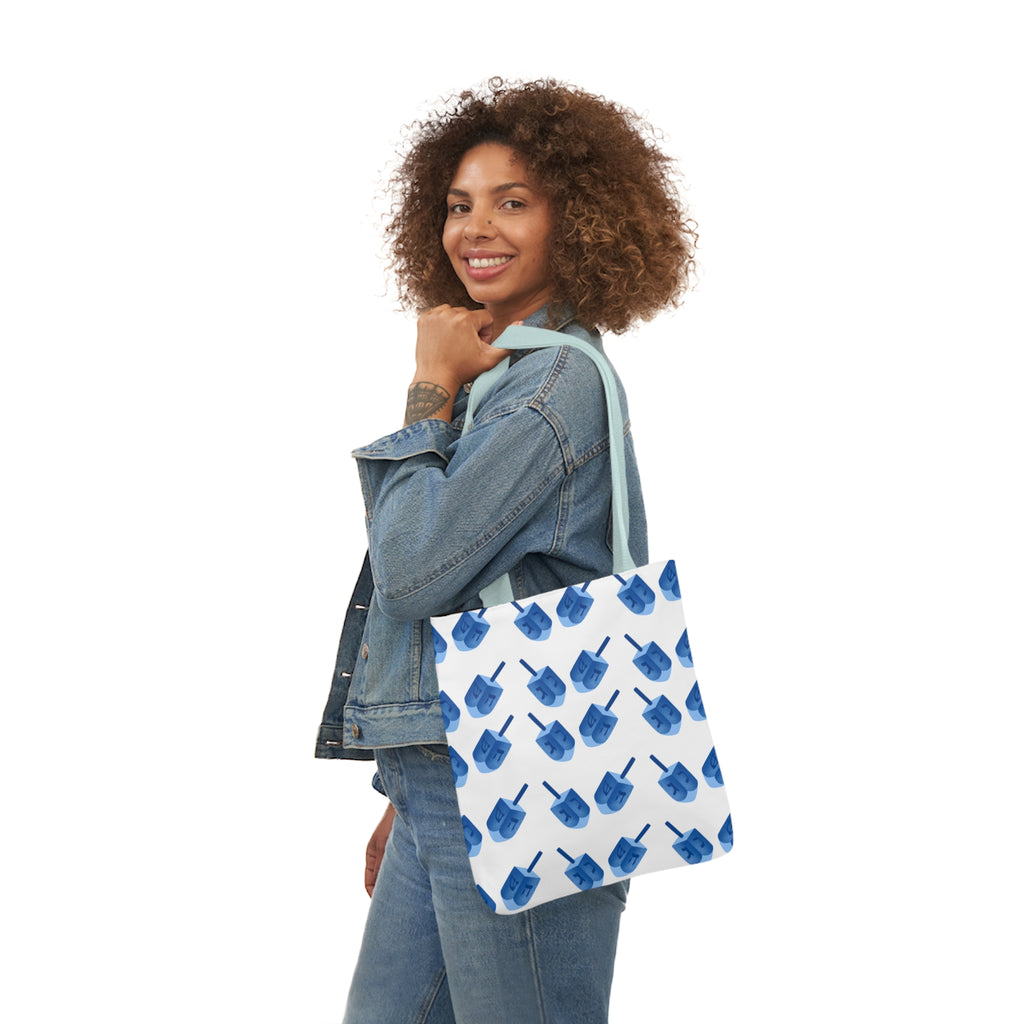 Hanukkah Canvas Tote Bag Dreidel Canvas Tote Bag Hanukkah Gift Bag