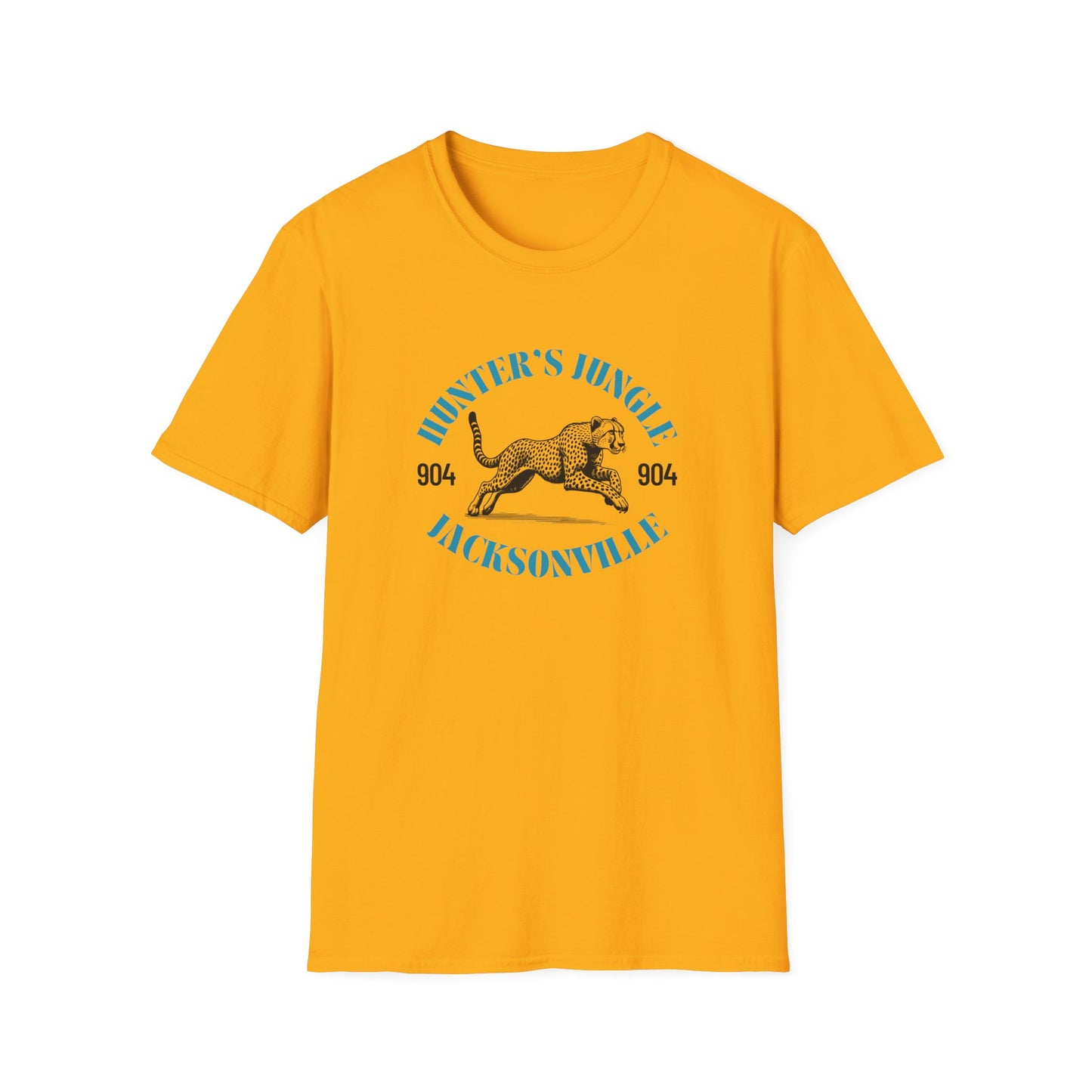 Hunter's Jungle Jacksonville Jags T-Shirt welcoming Travis Hunter NFL Draft Pick