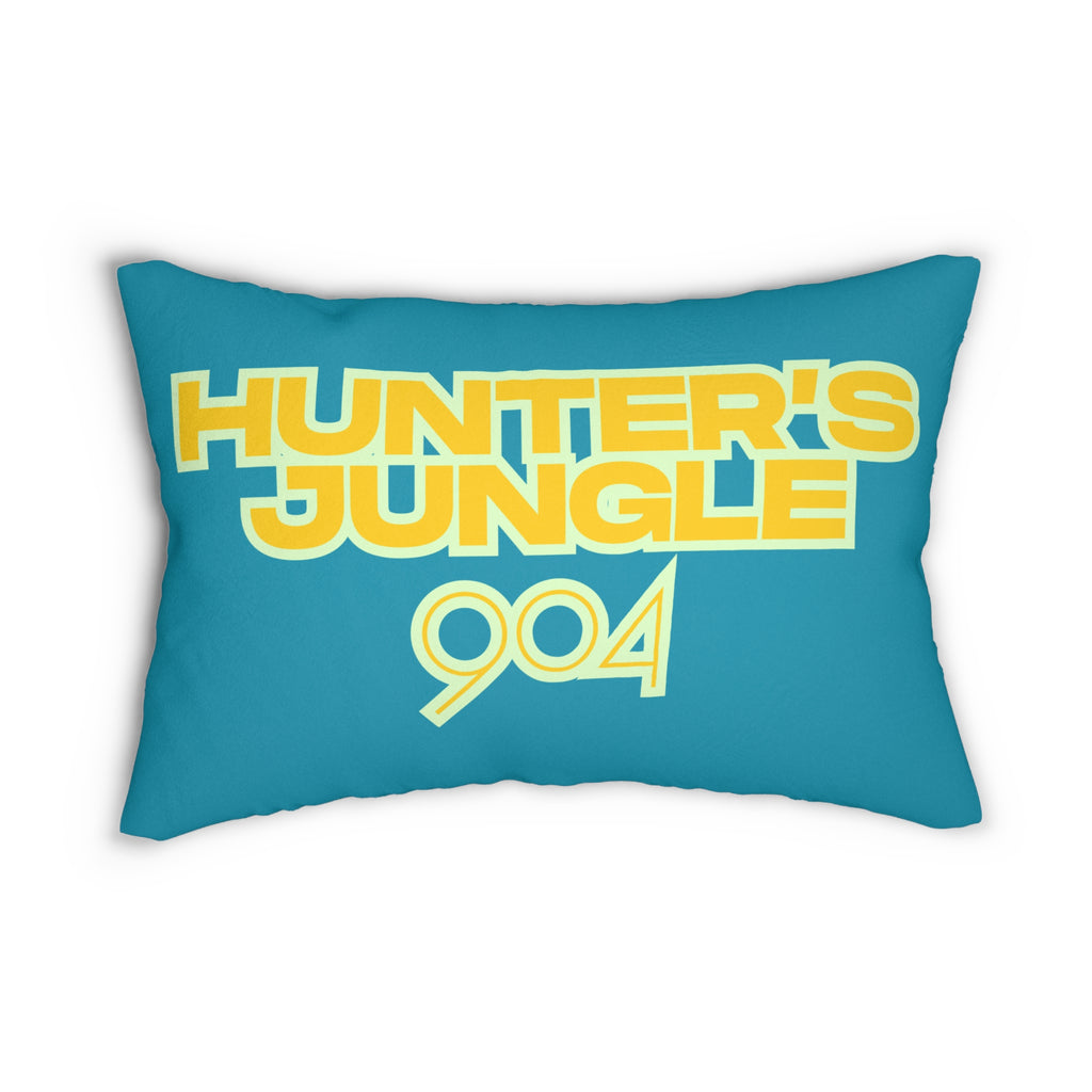 Hunter's Jungle 904 Throw Pillow - Jags Duuuval Travis Hunter Fan Pillow
