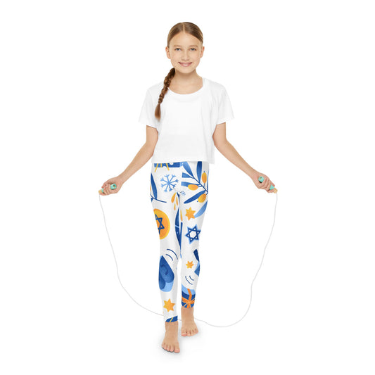 Hanukkah Leggings Kids Hanukkah Leggings