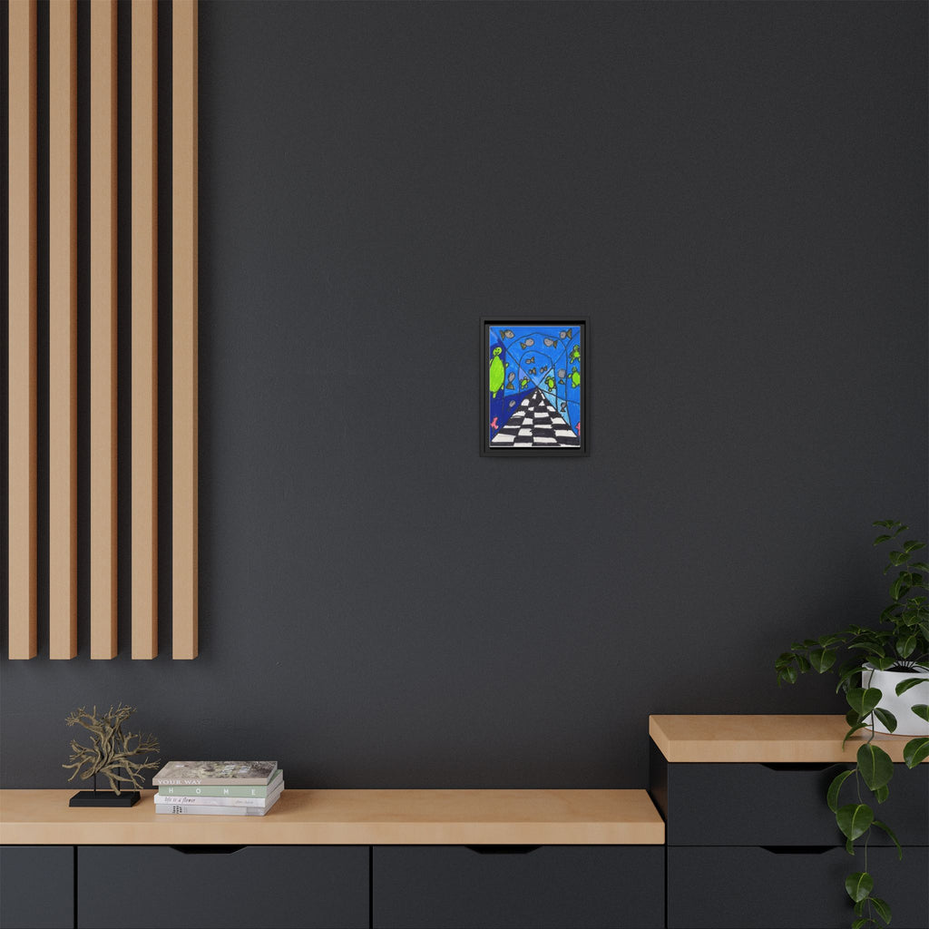Creating Space Matte Canvas, Framed Art by Jackson Smith
