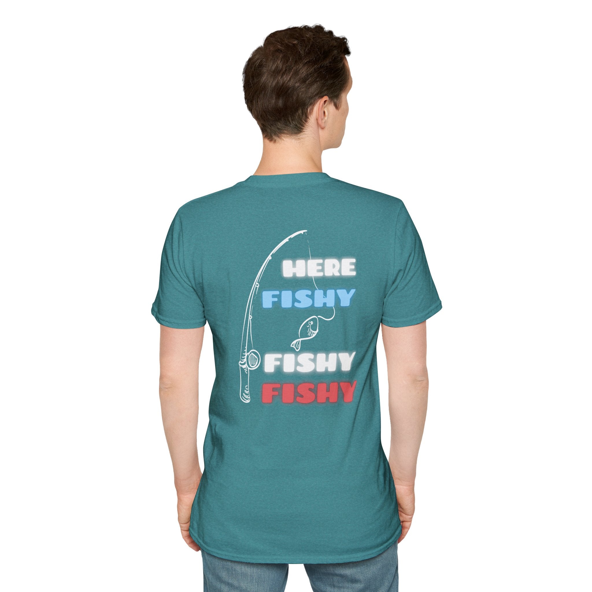 Fishing Vibe Unisex T-Shirt, Funny Fishing Shirt, Gift for Anglers, Fishing Tee for Dad