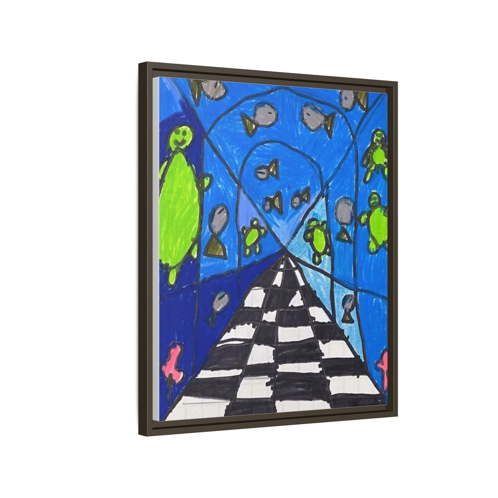 Creating Space Matte Canvas, Framed Art by Jackson Smith