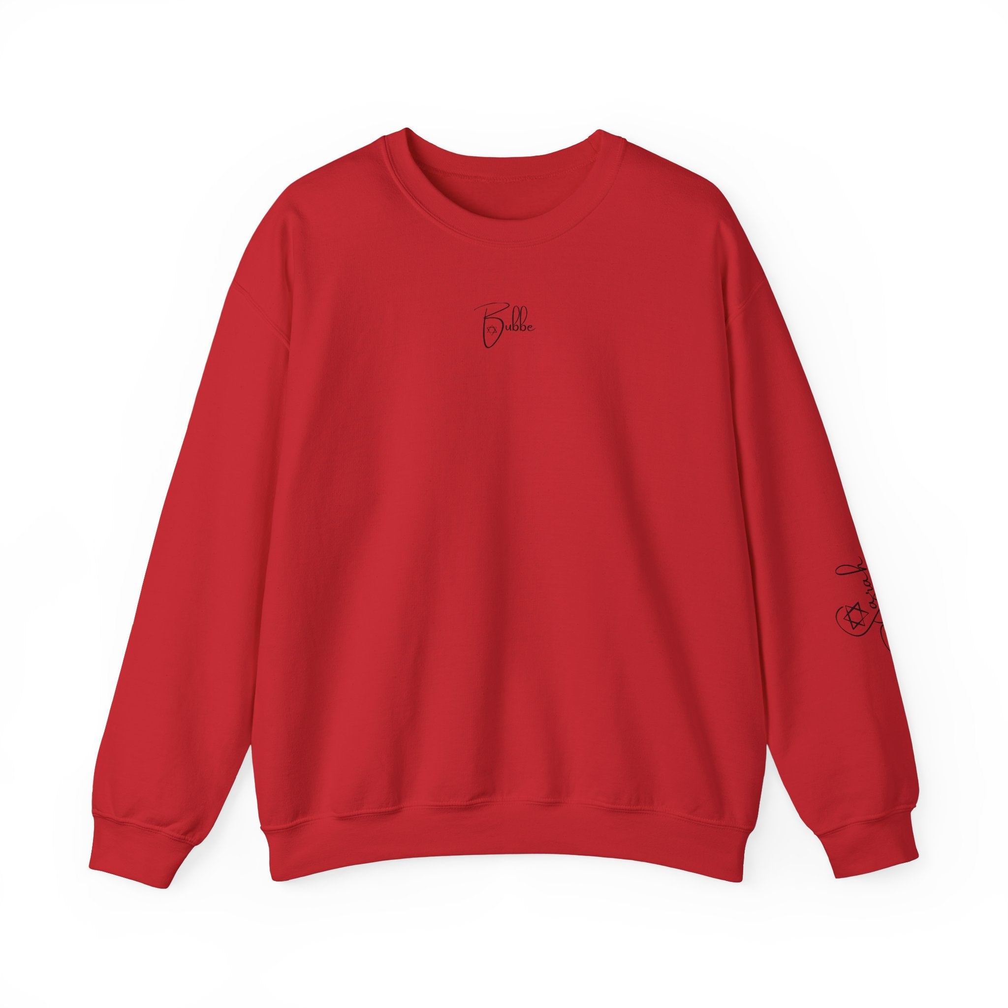 Bubbe Jewish Grandmother Custom Sweatshirt with Grandkid(s) Names