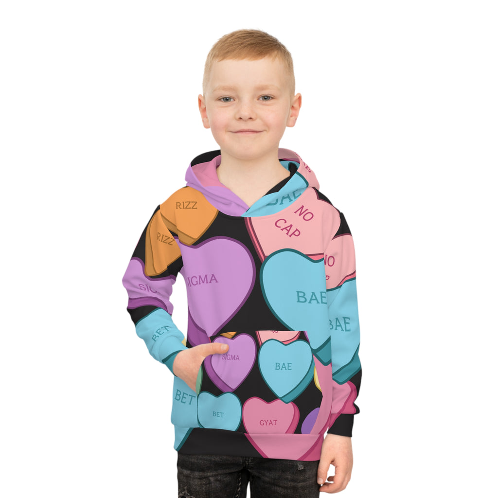 Children's Valentine's Hoodie Valentine's Sweatshirt