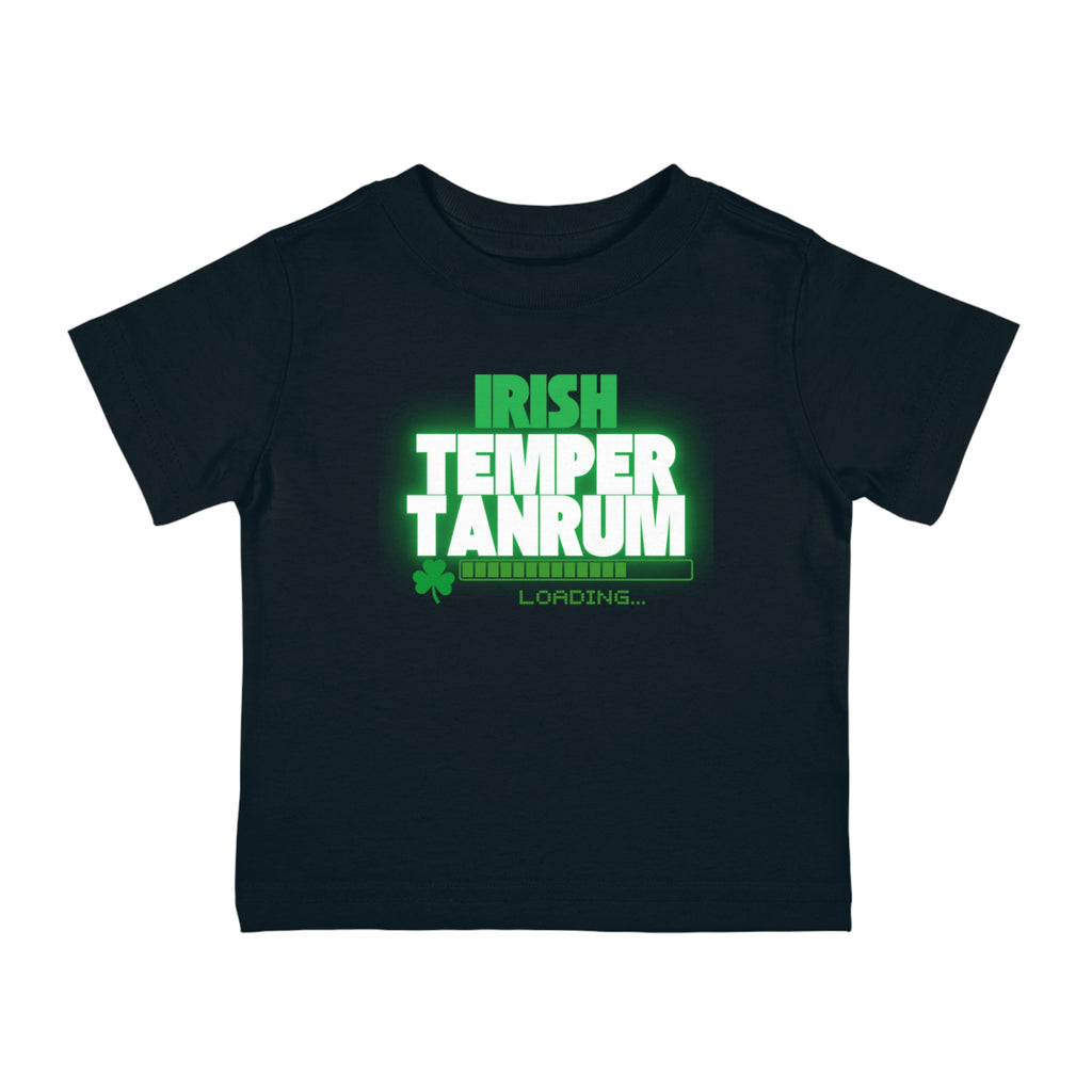 Irish Temper Tee Adorable Irish Temper Tantrum Baby Tee, Cute Infant Shirt, St. Patrick's Day Gift, Toddler T-Shirt, Playful Baby Clothing