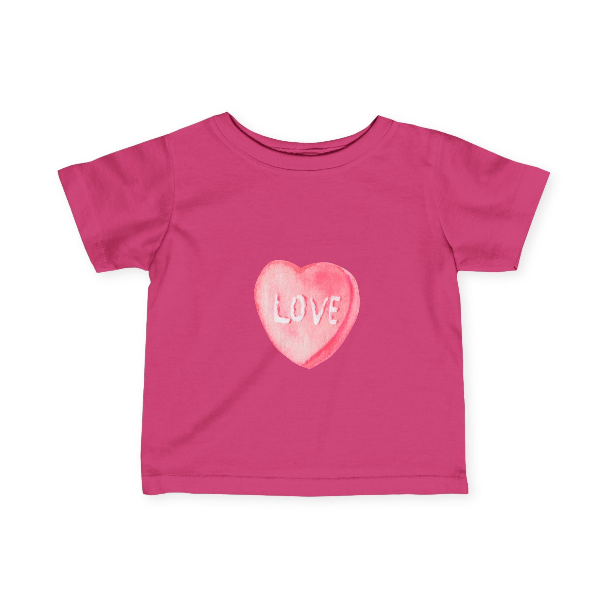 Infant Valentine's Day T Shirt Baby Valentine's Jersey Tee Valentine's Baby Tee