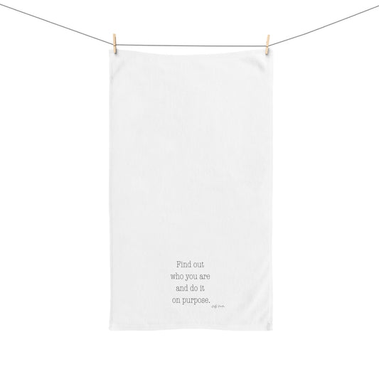 Dolly said Inspirational Hand Towel, Motivational Kitchen Decor, Gift for New Home, Thoughtful Housewarming Gift
