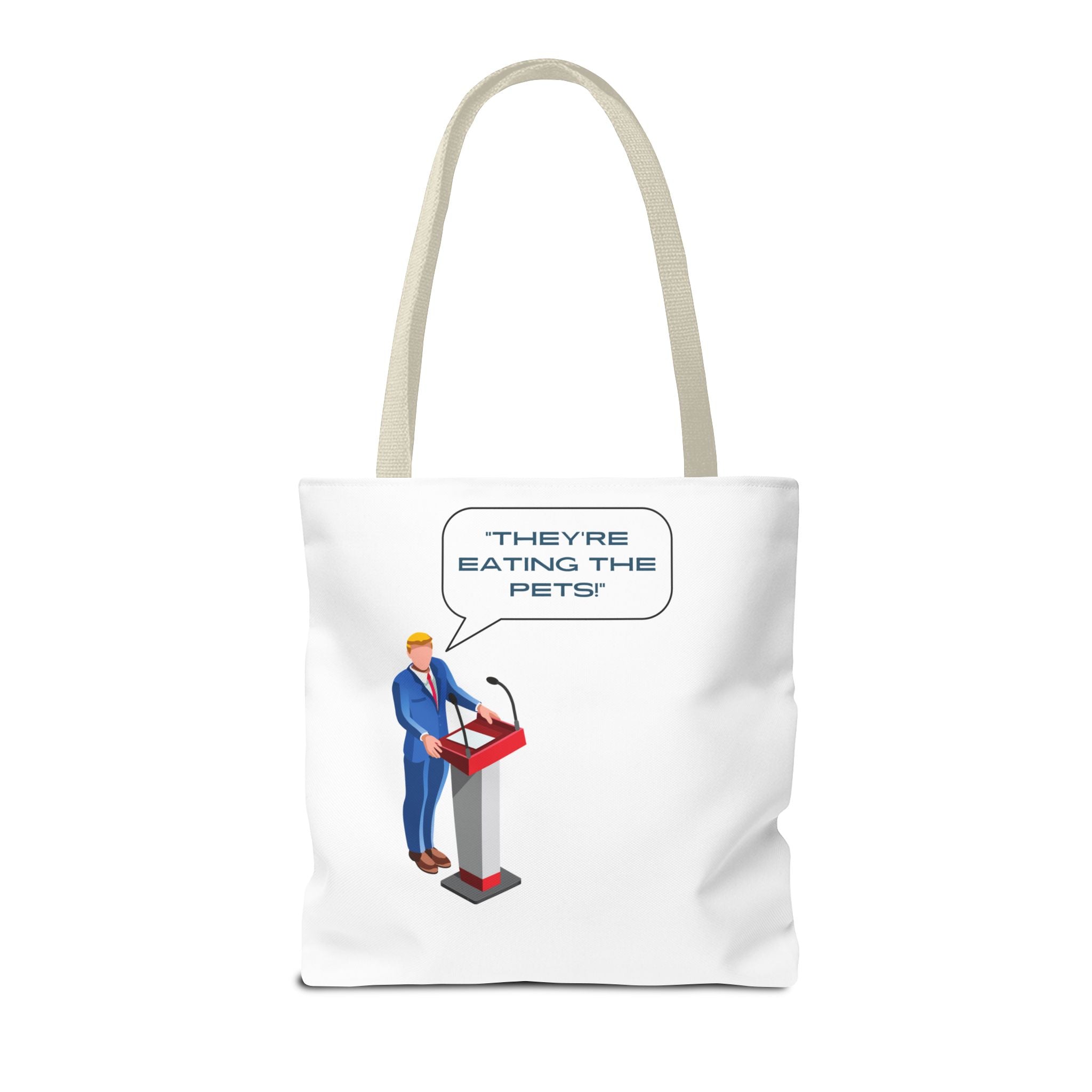 I Have Concepts of a Plan Trump Quotes They're Eating the Pets Tote Bag