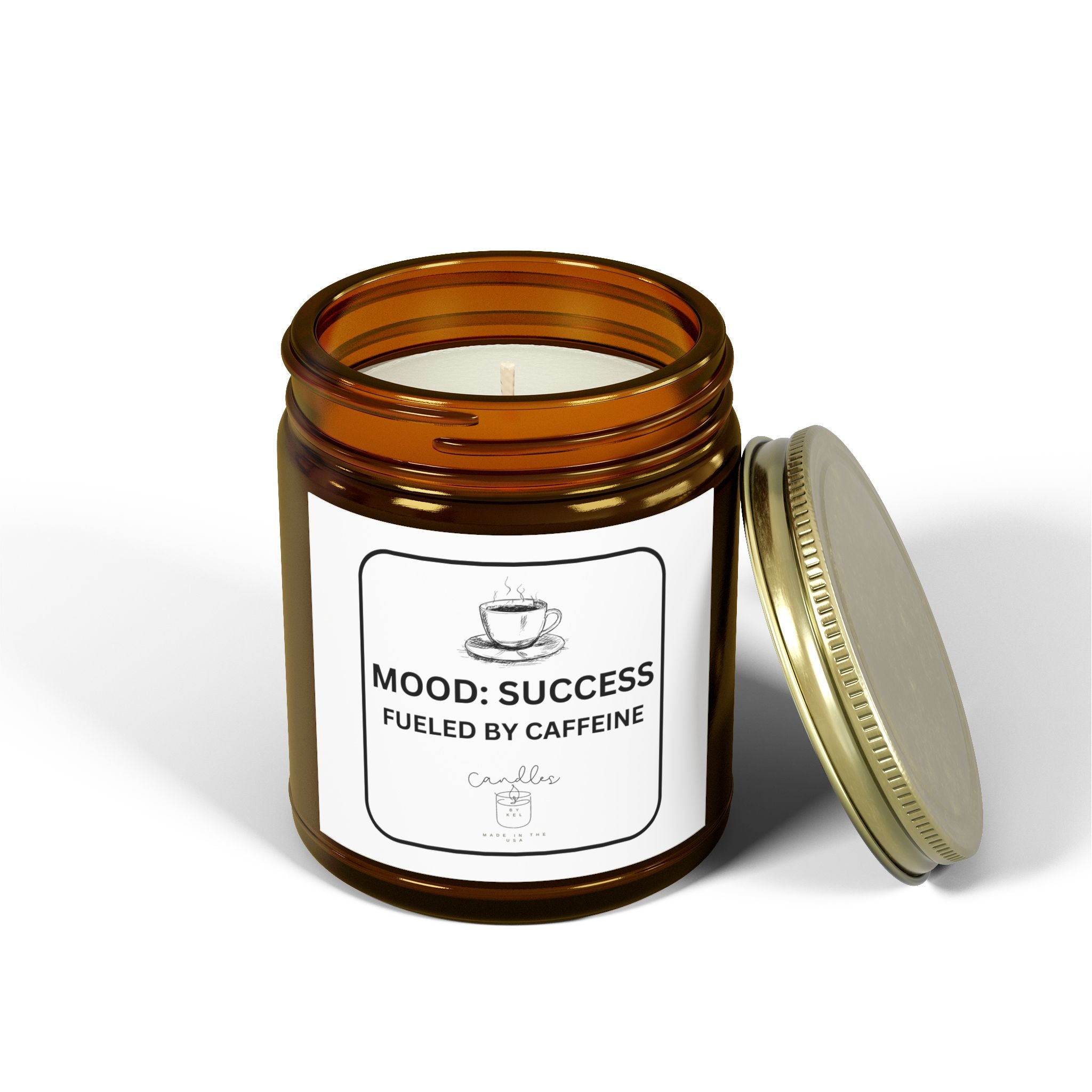 Mood Candle: Success Fueled by Caffeine