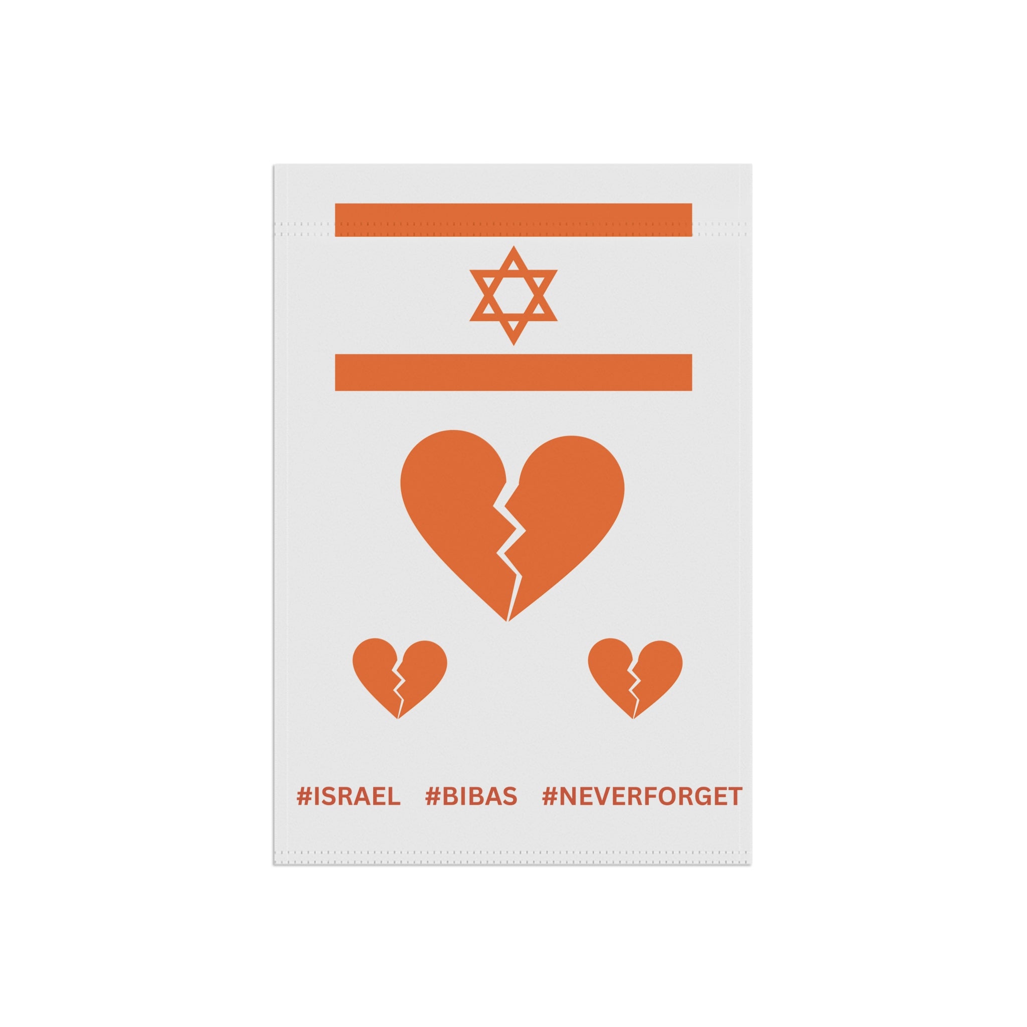 Bibas Family Memorial Garden Flag | Garden Flag Honoring The Bibas Family