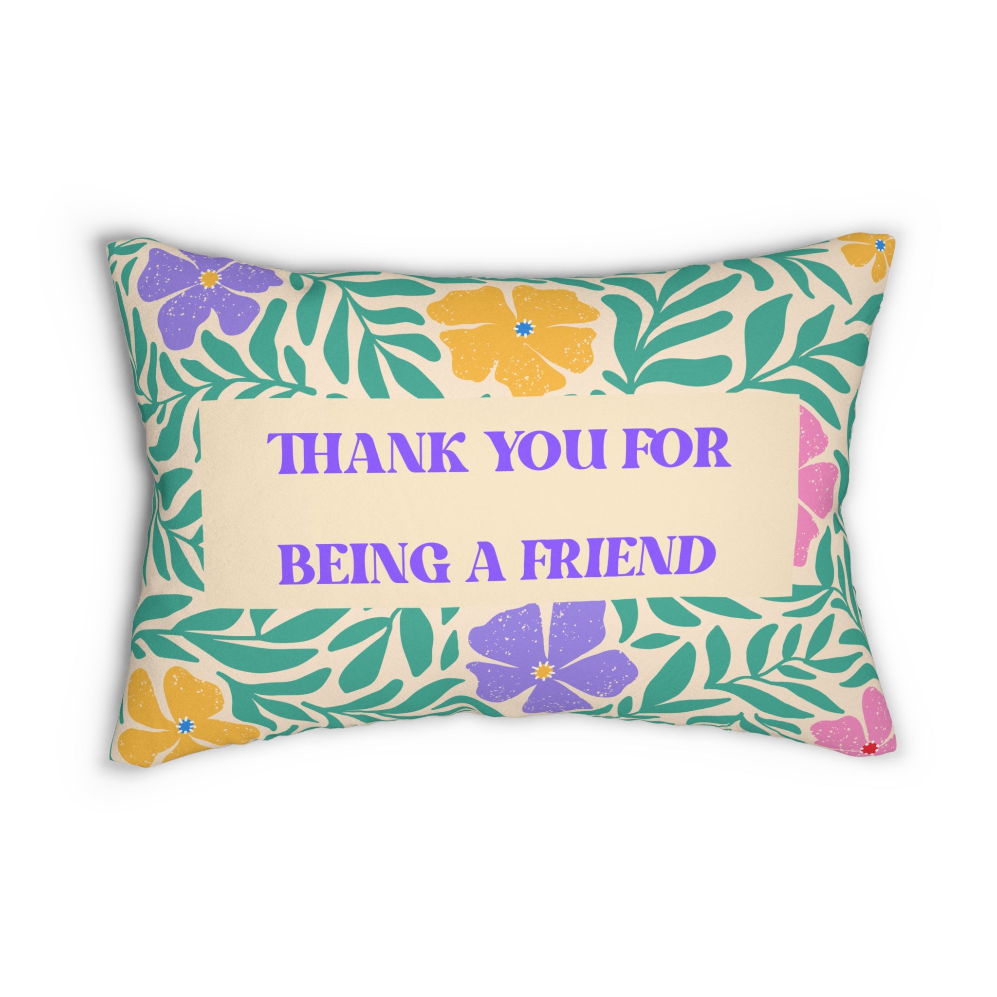 Thank You For Being A Friend, Golden Girls Inspired, Golden Girls Decor 20 x 14 inch Throw Pillow