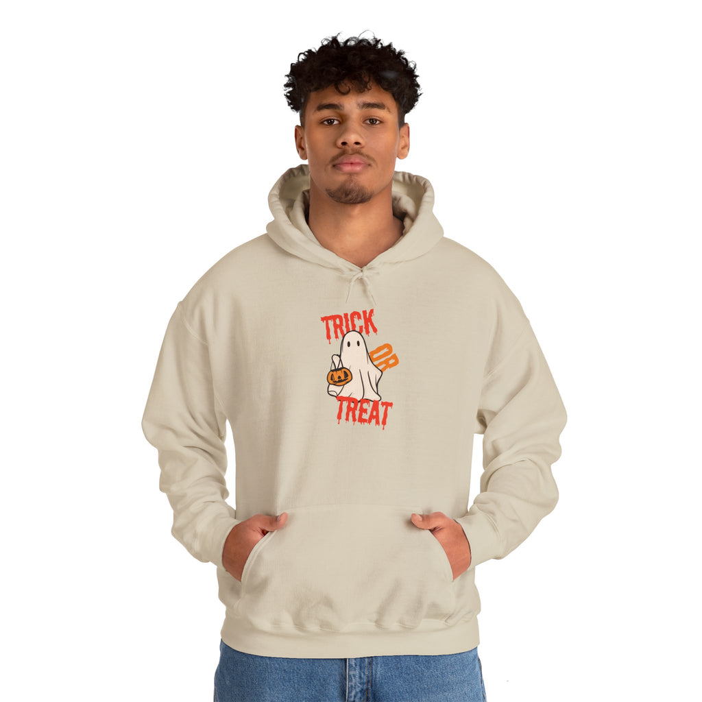 Halloween Hoodie Trick or Treat Halloween Hooded Sweatshirt