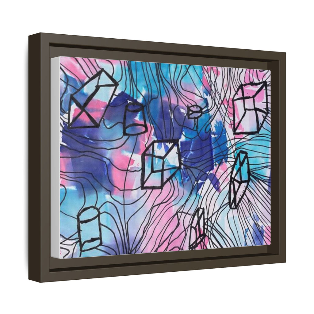 Elements of Art: Form Framed Canvas by Jackson G. Smith