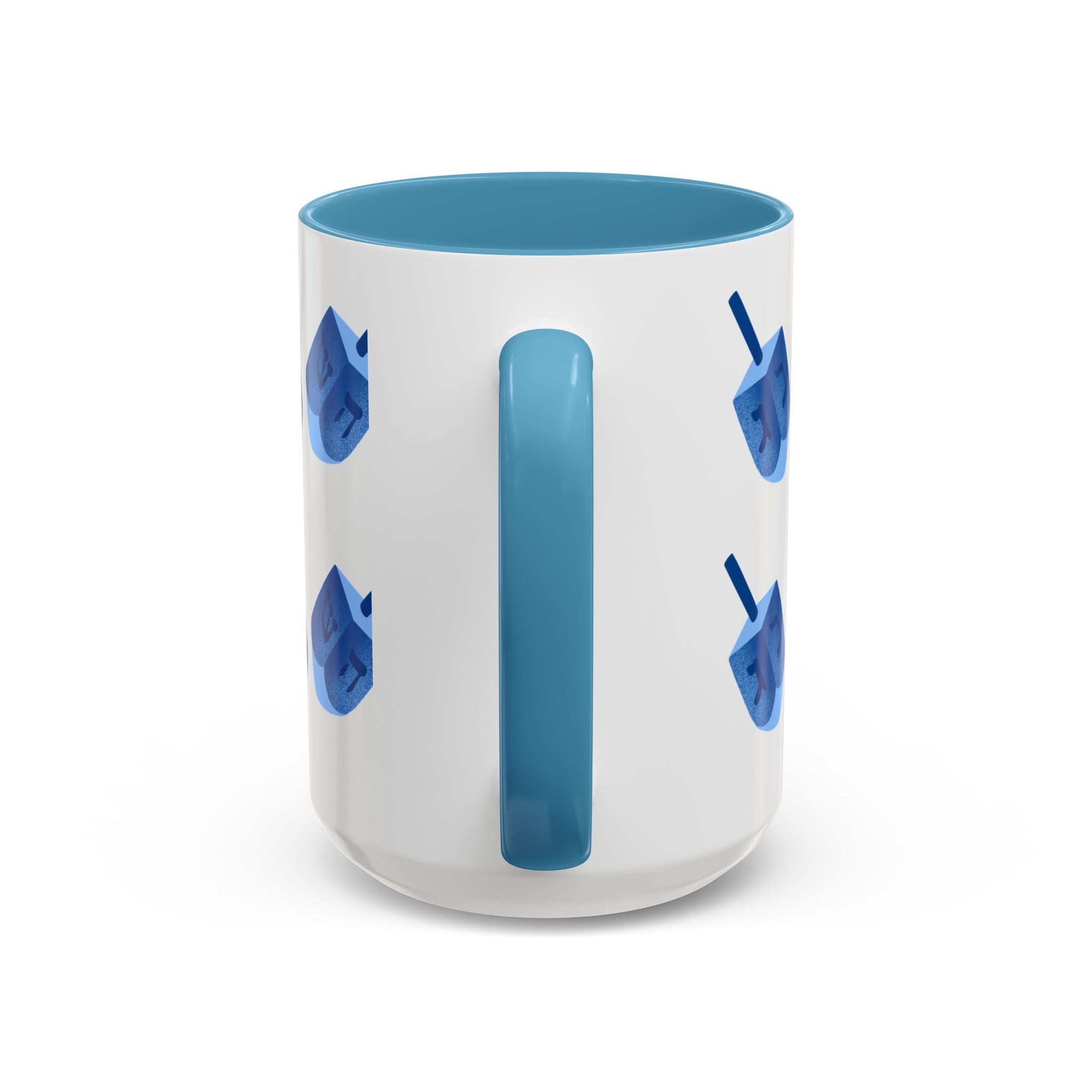 Dreidels Hanukkah Mug 15 oz