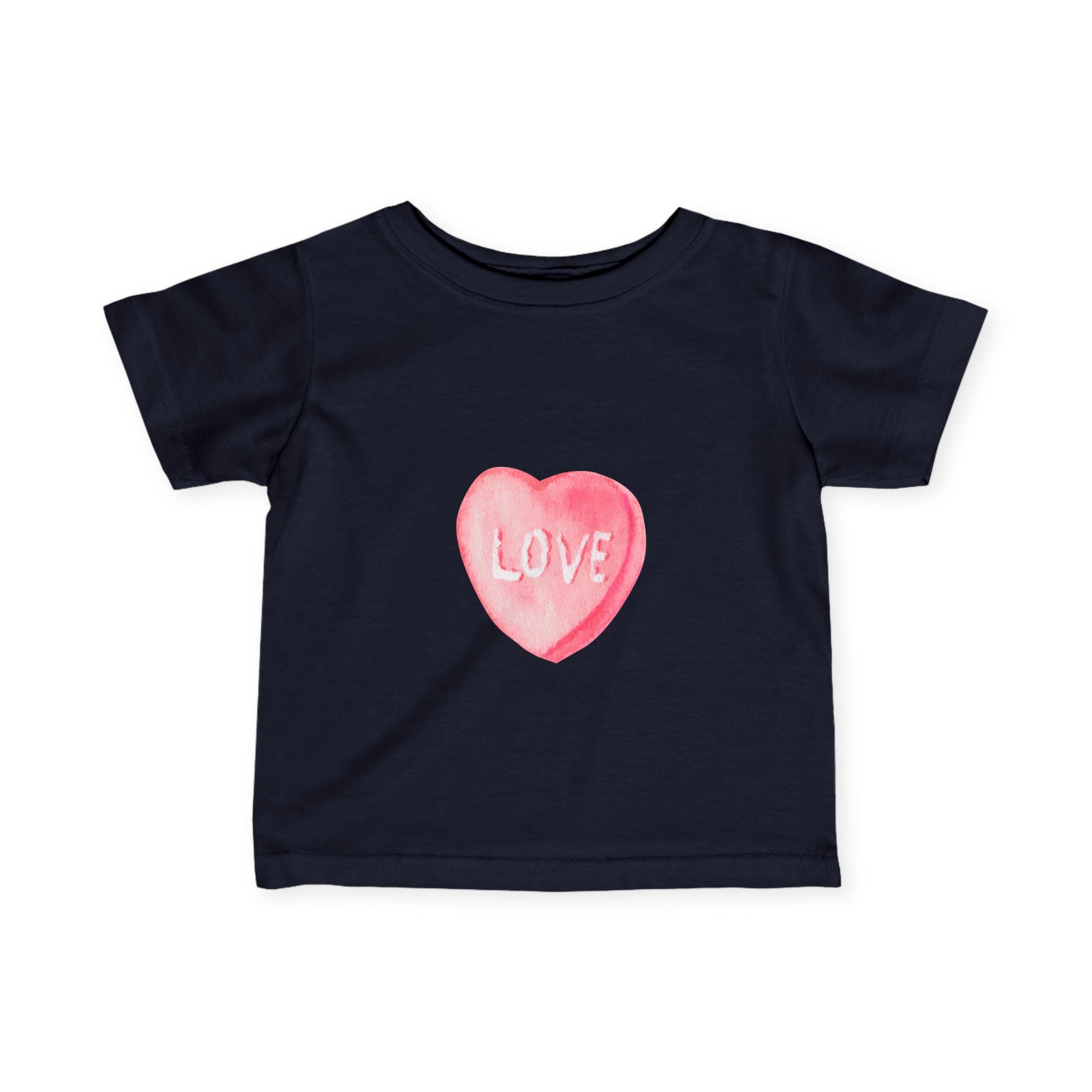 Infant Valentine's Day T Shirt Baby Valentine's Jersey Tee Valentine's Baby Tee