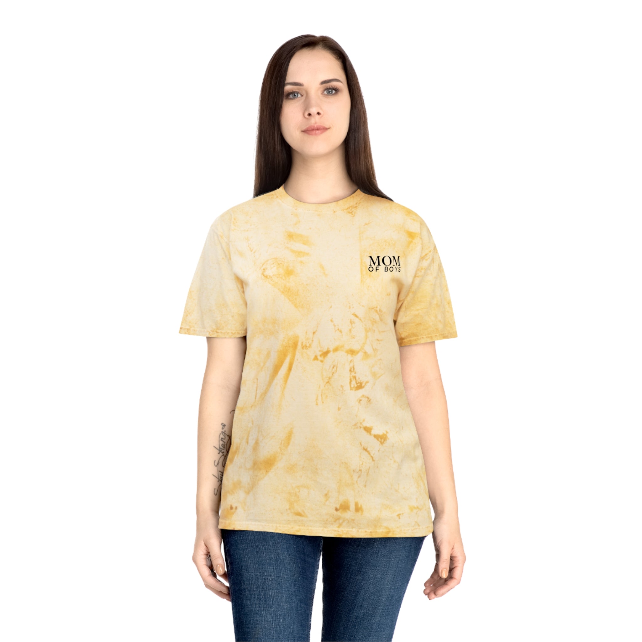 Mom of Boys Color Blast T-Shirt, Unique T-Shirt for Moms, Gift for Mother's Day