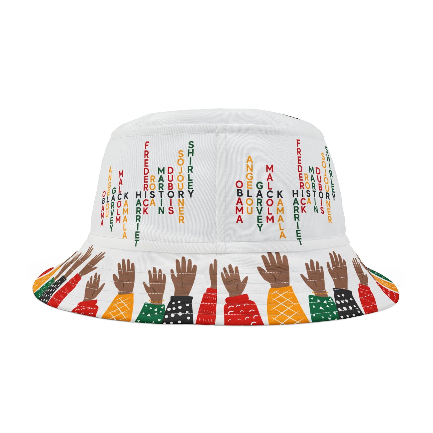 Black History Bucket Hat Black History Hat Black Leaders Hat