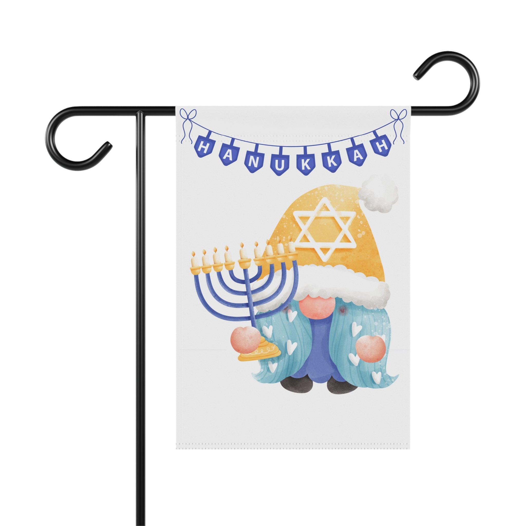 Hanukkah Garden & House Banner Flag