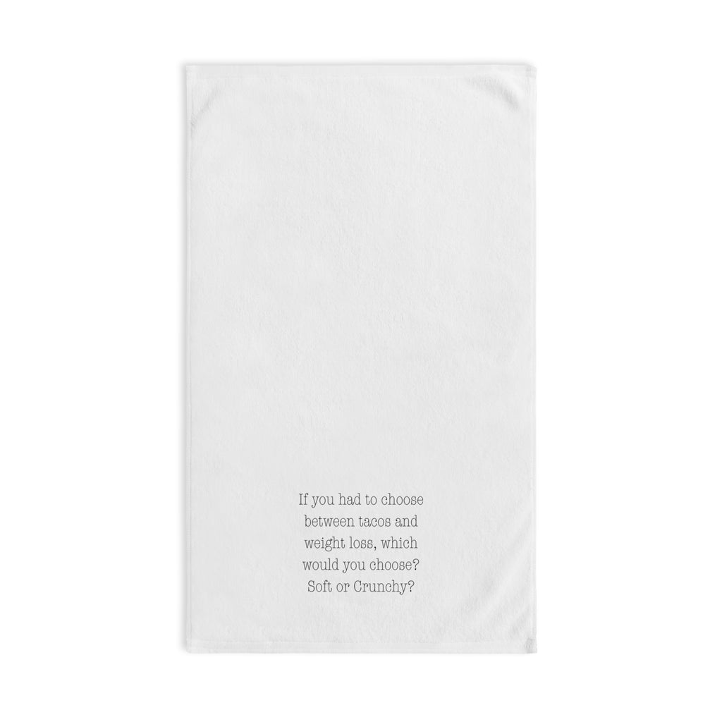 Taco Lover Kitchen Towel Humorous Hand Towels