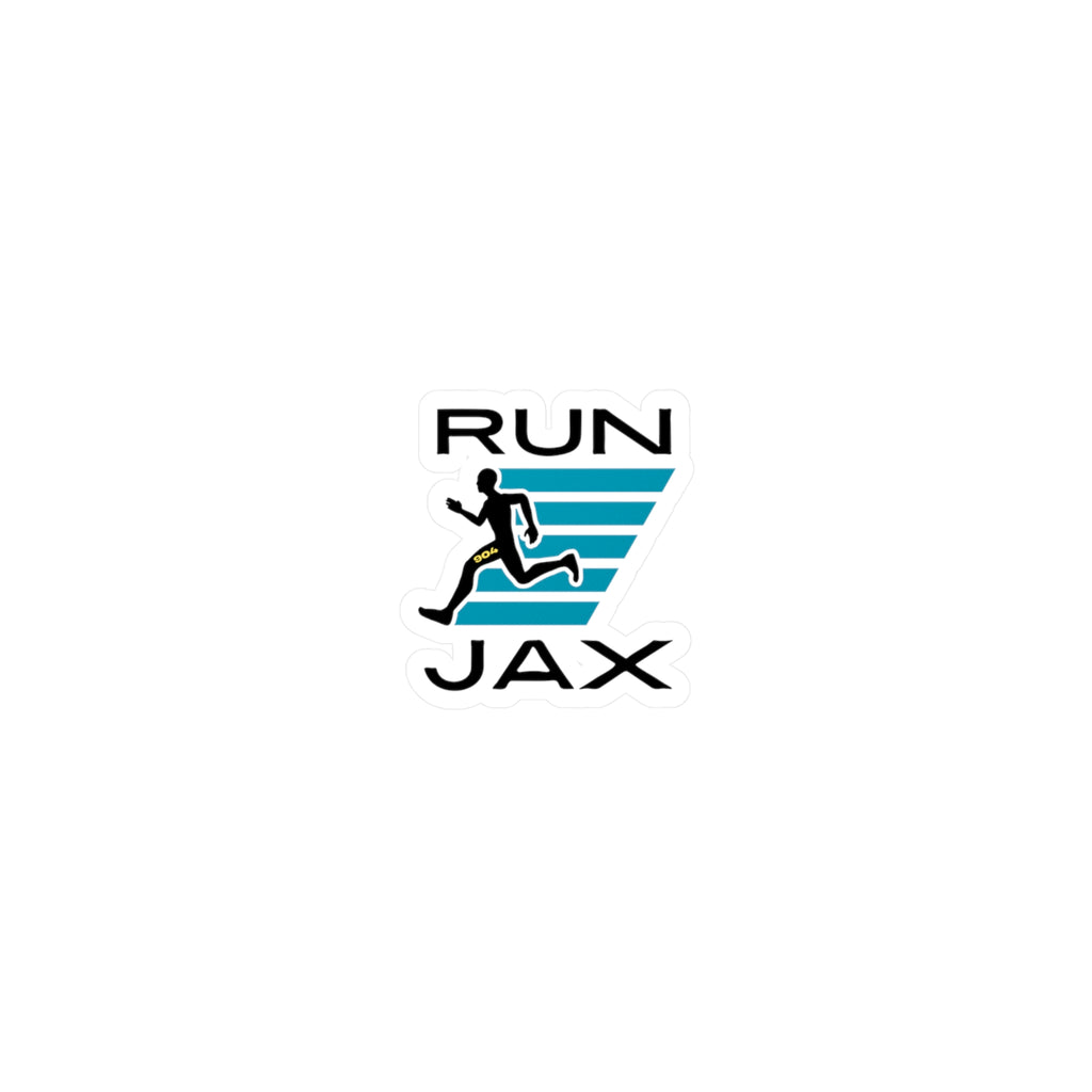 Run JAX Kiss-Cut Vinyl Decals