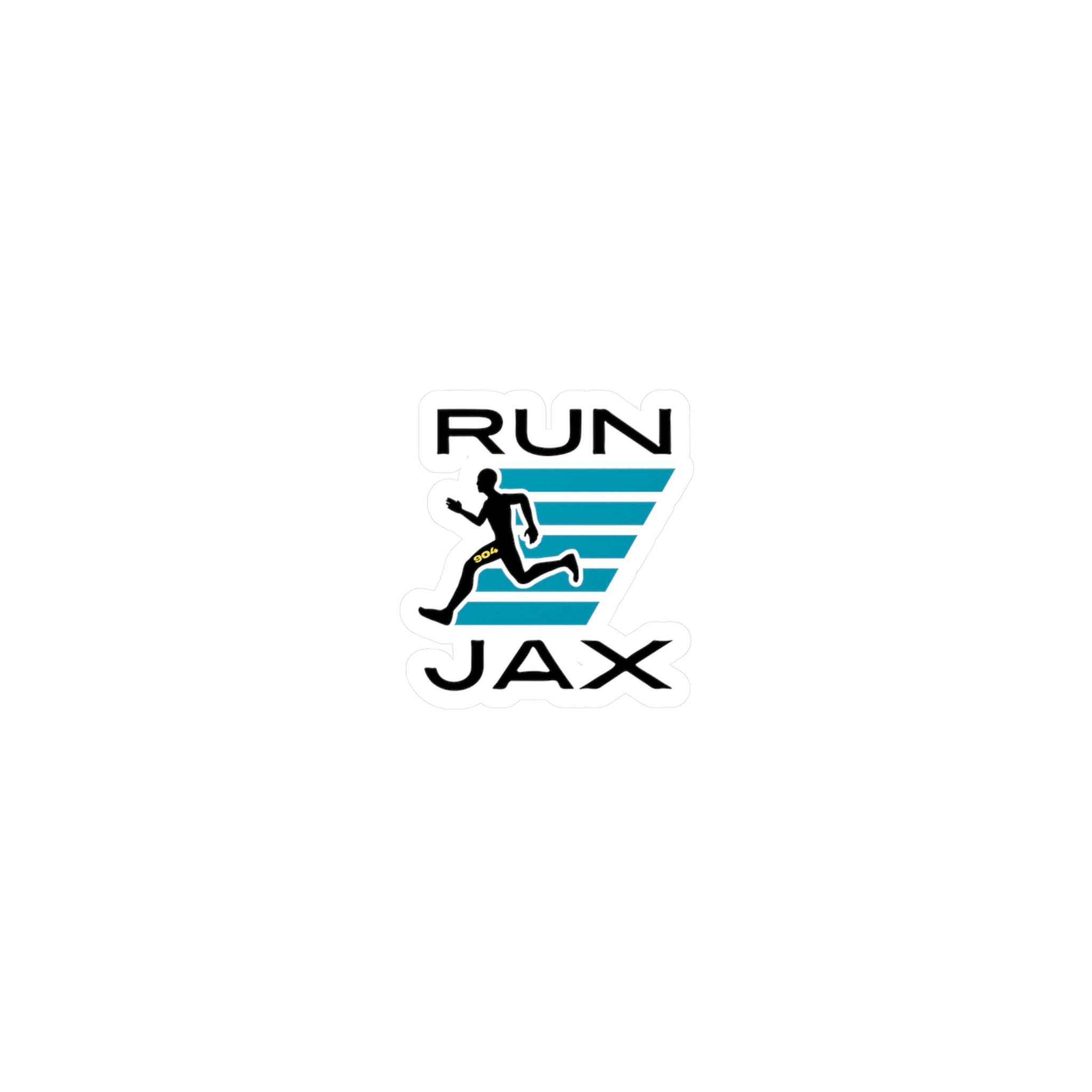 Run JAX Kiss-Cut Vinyl Decals