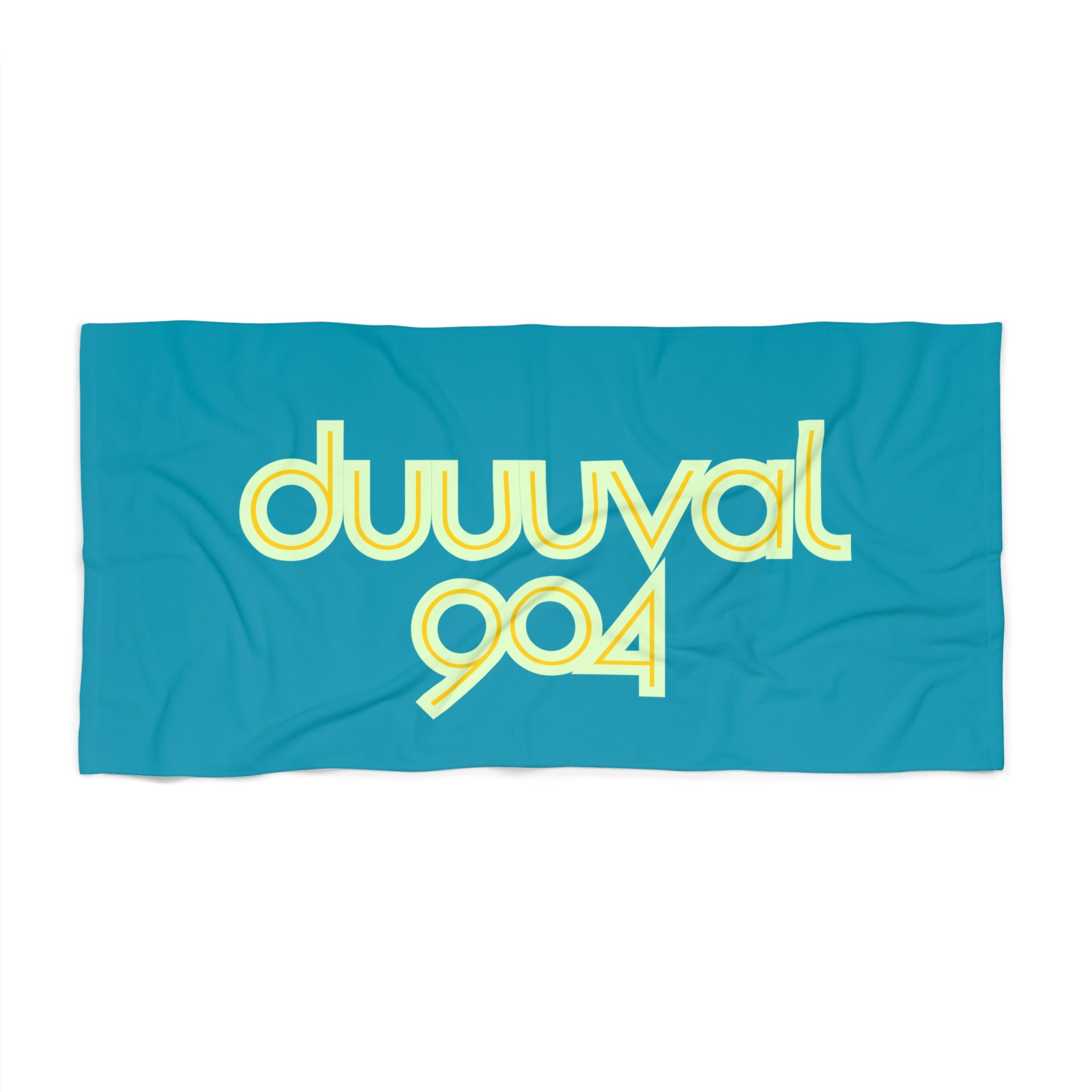 Duuuval 904 Beach Towel - Jacksonville Pool Towel, Summer Fun Gift, Vacation Towel, Jax Beach Towel, Duval 904