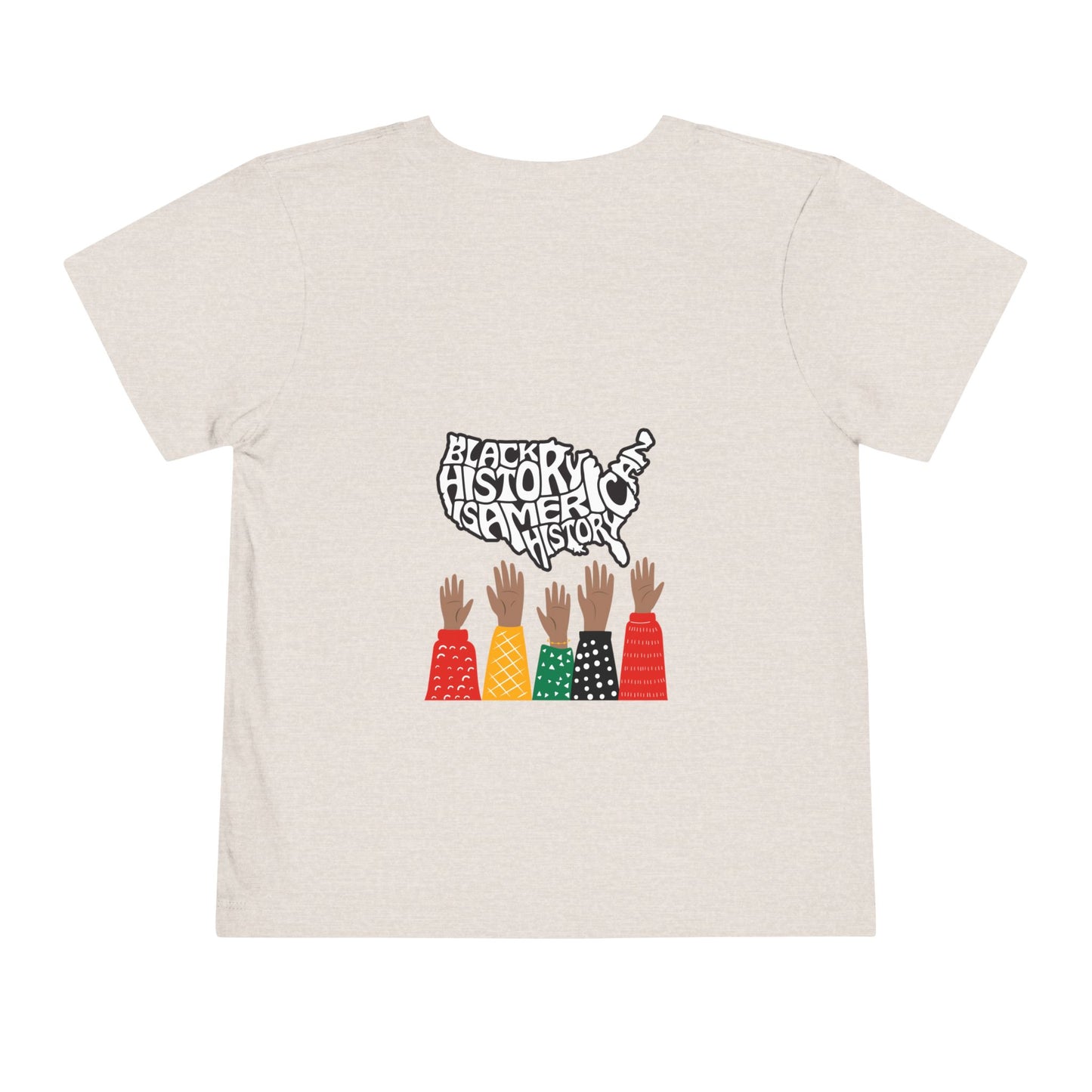 Black History Toddler Tee February is BLack History Month T Shirt for Black History Month