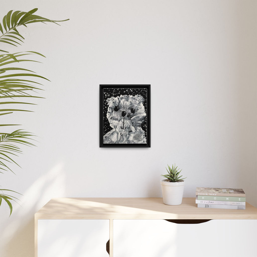 Theodore Roosevelt, Teddy Bear Matte Canvas, Framed Art by Jackson Smith