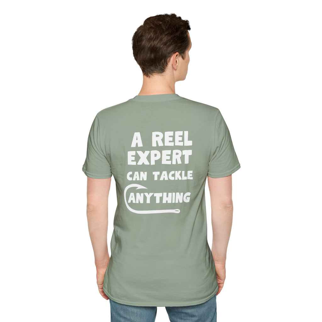 A Reel Expert Fishing Tee Unisex Softstyle T-Shirt