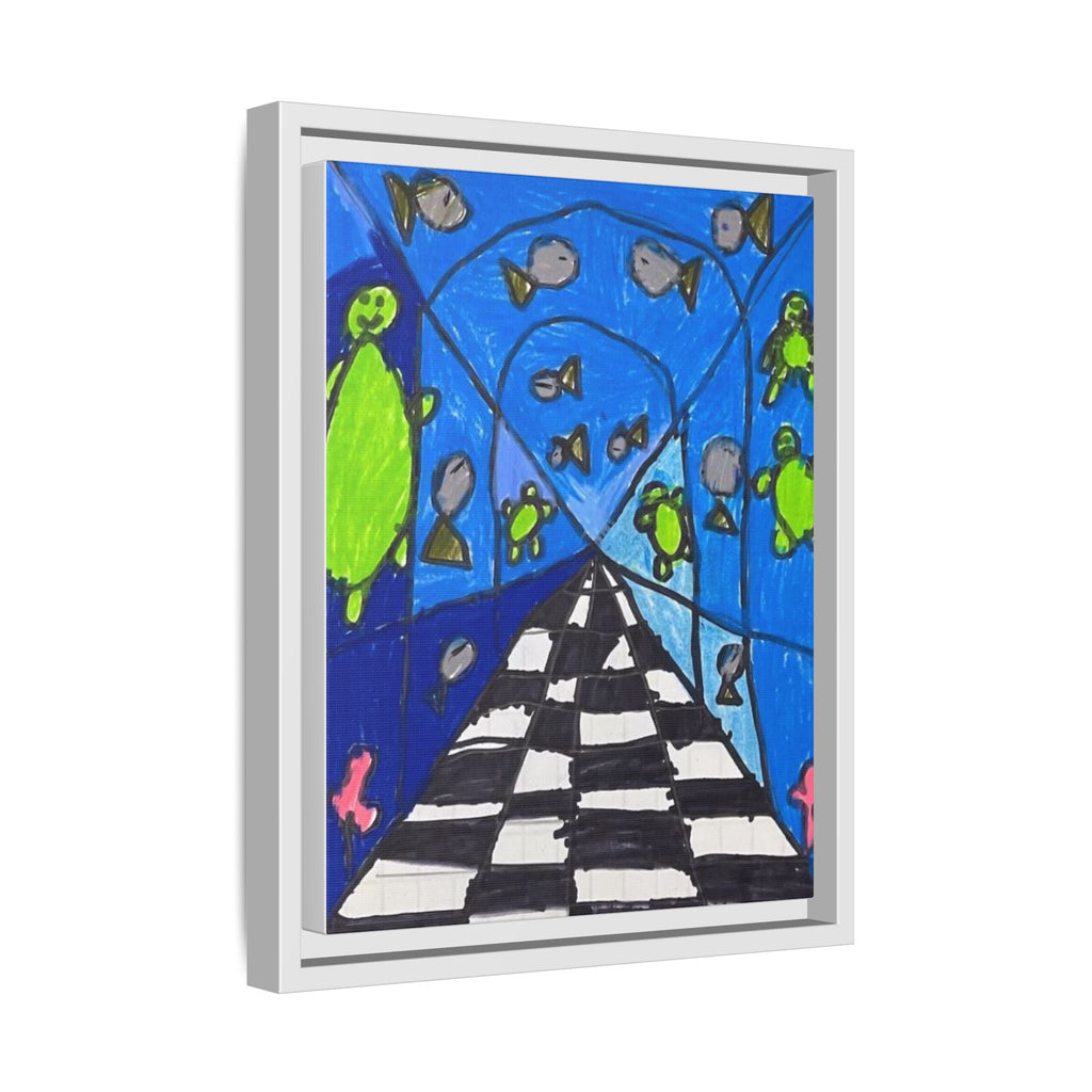 Creating Space Matte Canvas, Framed Art by Jackson Smith