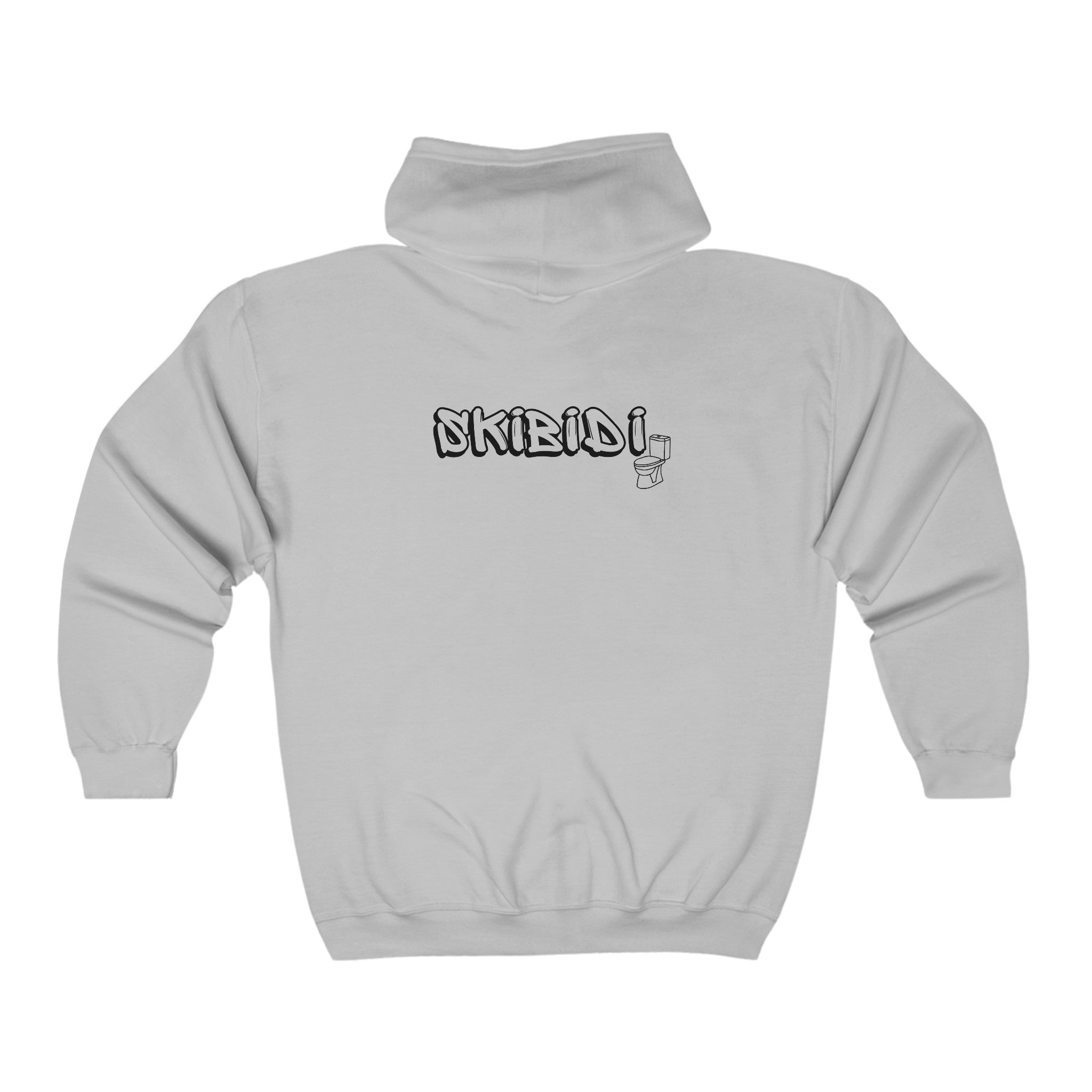 Skibidi Toilet Unisex Heavy Blend™ Full Zip Hooded Sweatshirt