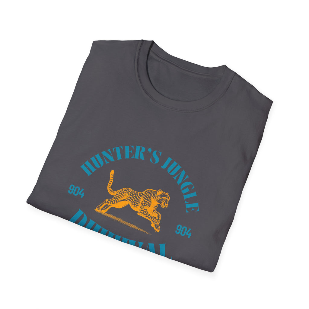 Hunter's Jungle  Soft T-Shirt - Duuuval Graphic Tee Vintage Travis Hunter T Shirt Jaguars Fans